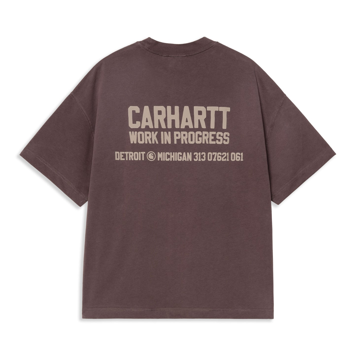 Carhartt WIP S/S Distance T-Shirt Palisander stone dyed