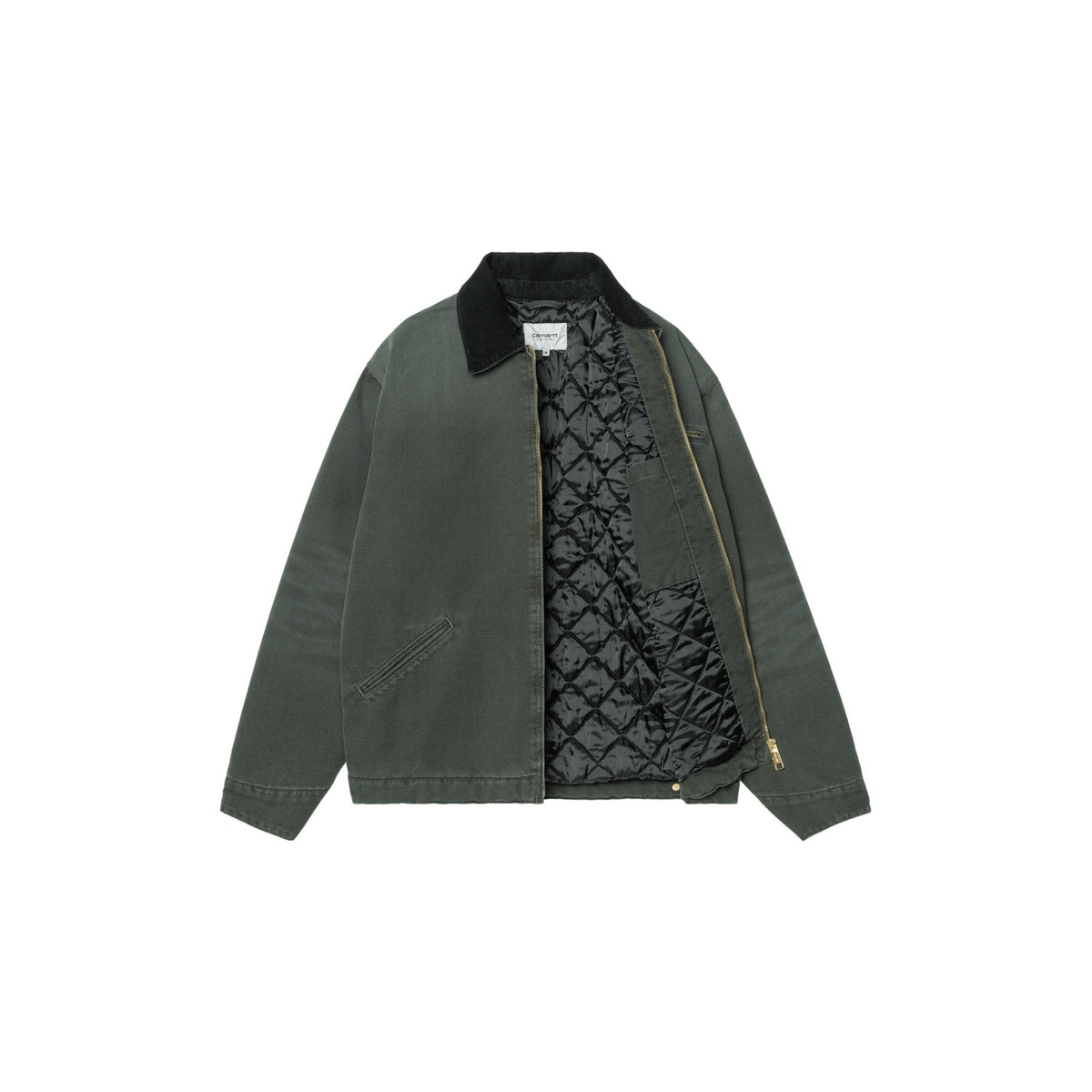 Carhartt WIP OG Detroit Jacket Raven/Black stone canvas - I0356143WM4O