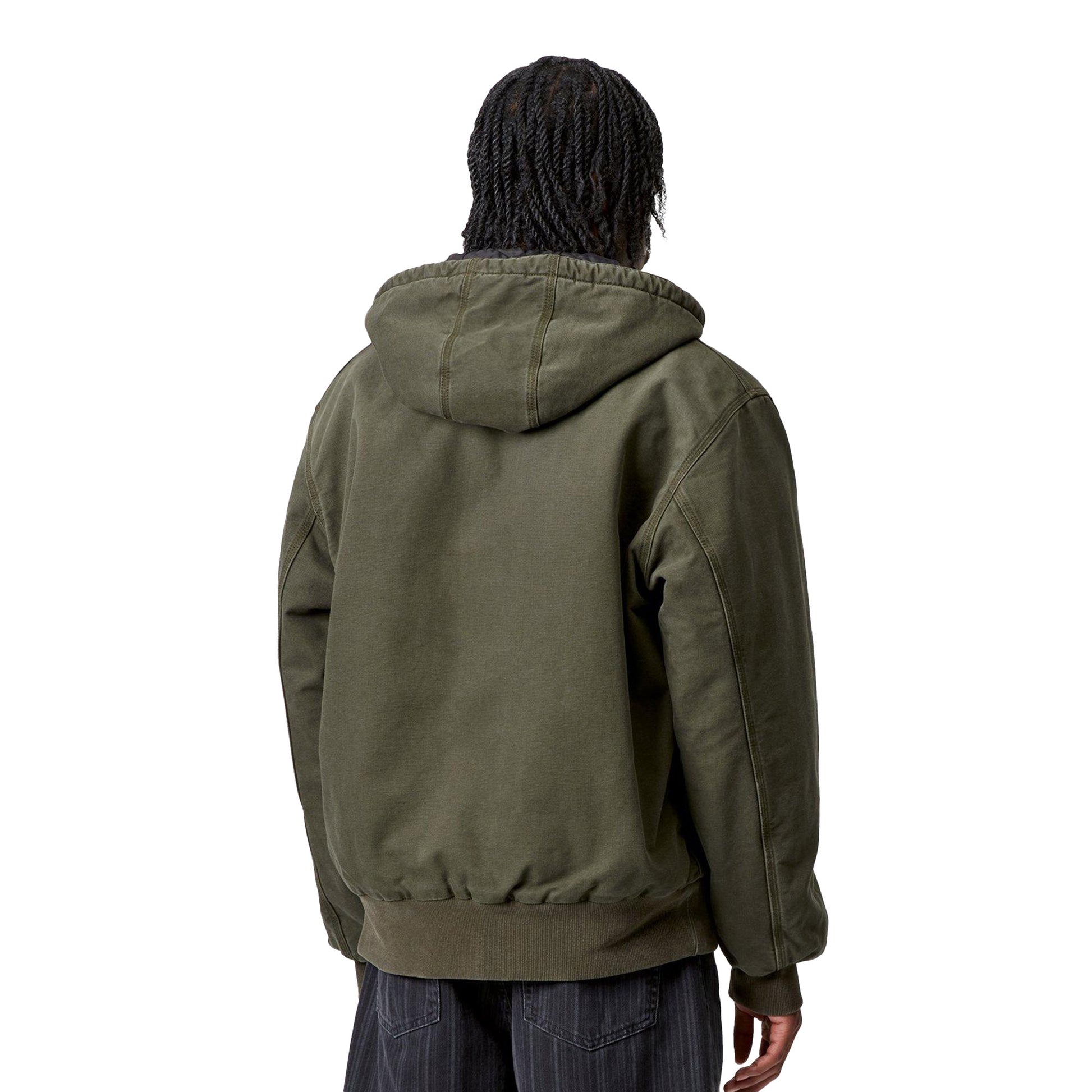 Carhartt WIP OG Active Jacket Olive stone canvas  - I035891494O