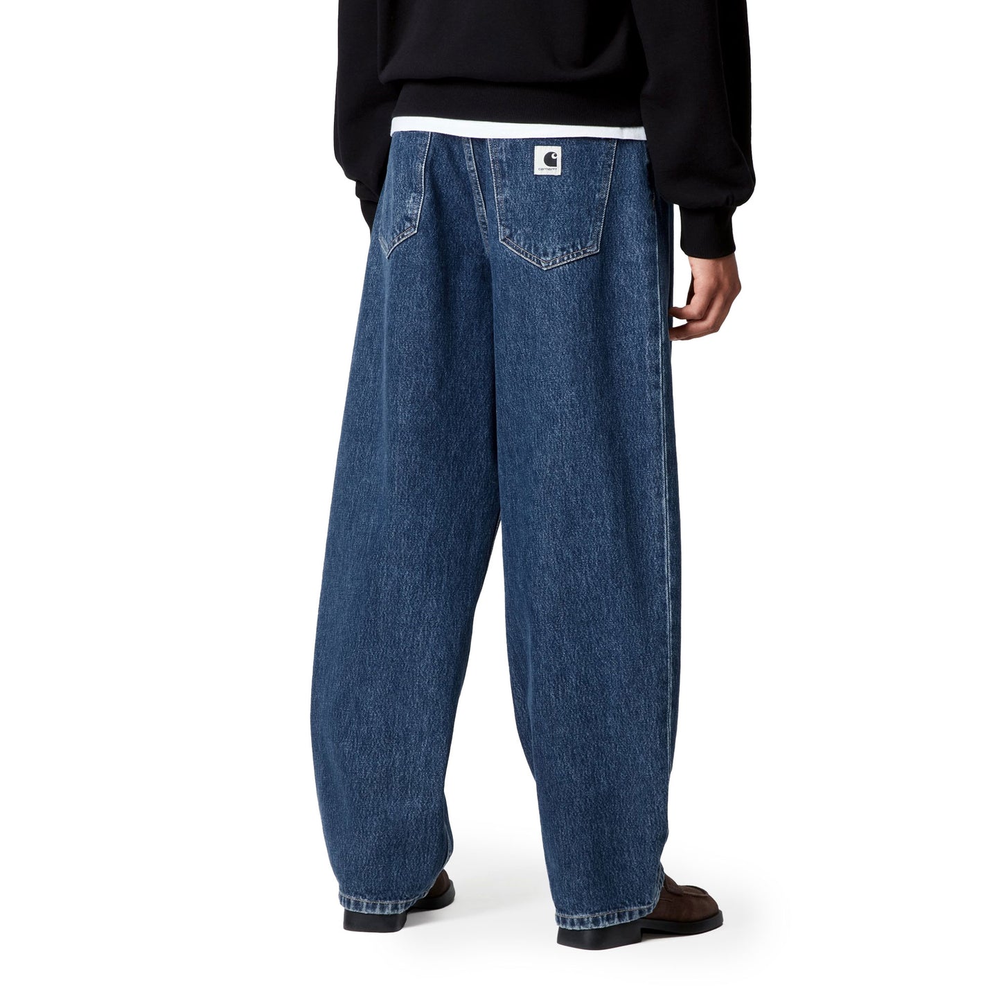 Carhartt WIP W Brandon Pant Blue stone washed - I0358920106