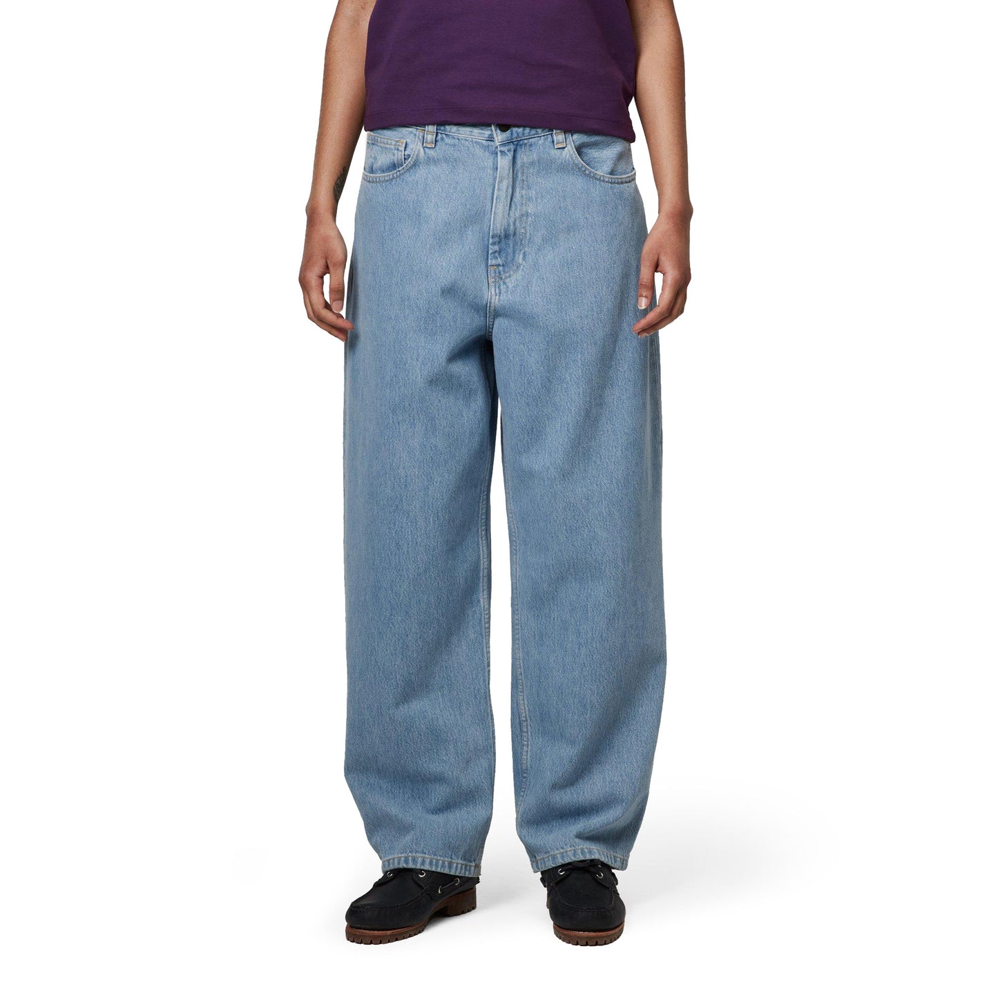 Carhartt WIP W Brandon Pant Blue stone bleached