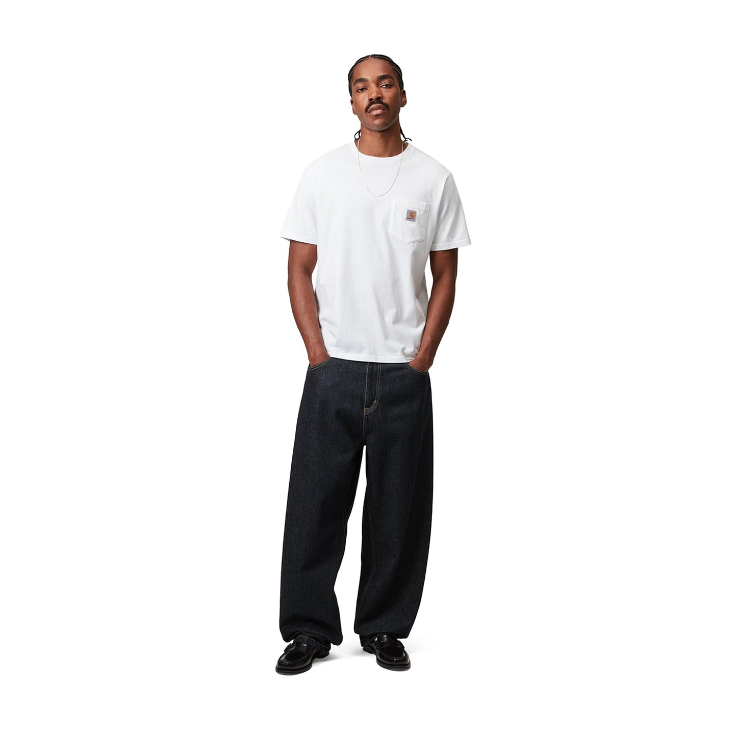 Carhartt WIP Brandon Pant Black rinsed - I0358938902