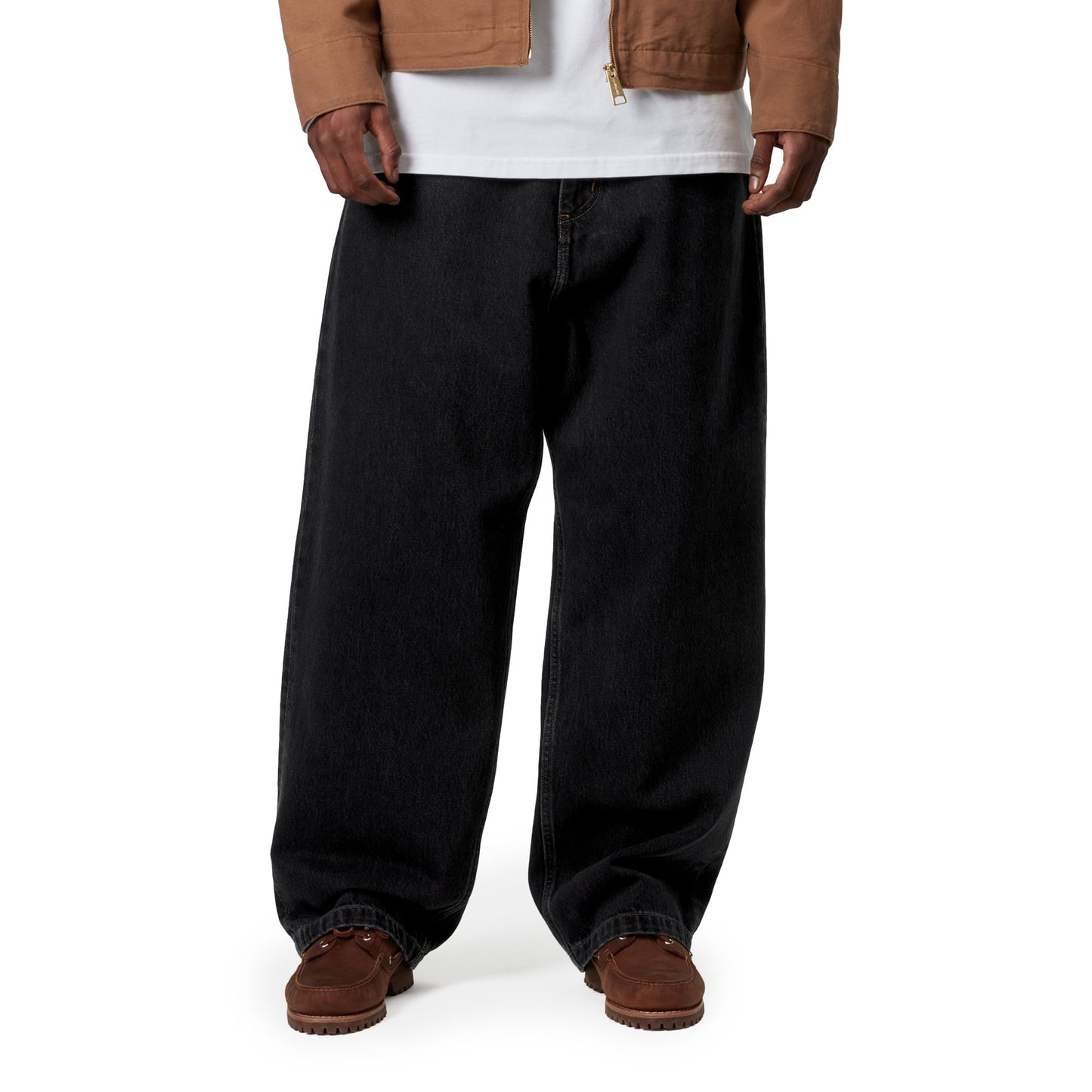 Carhartt WIP Brandon Pant Black stone washed - I0358938906