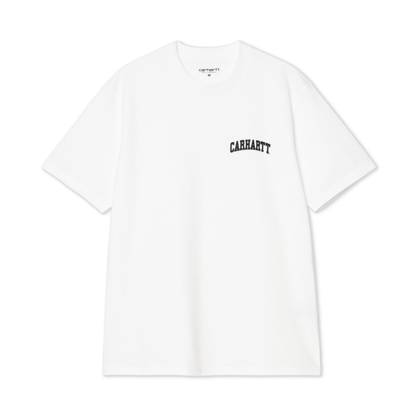 Carhartt WIP S/S University Script T-Shirt White/Black - I03611000AXX
