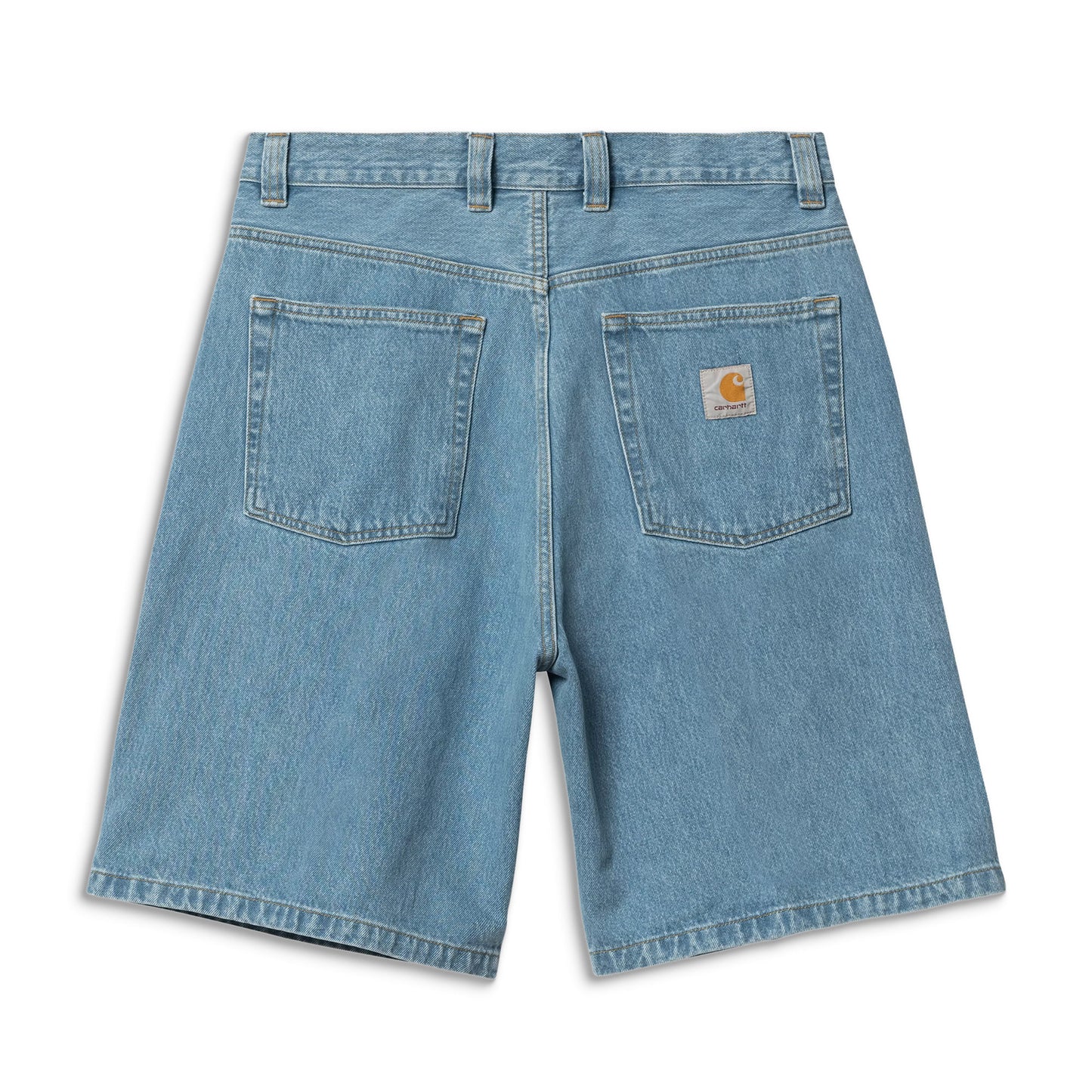 Carhartt WIP Brandon Short Blue stone bleached - I0371610112