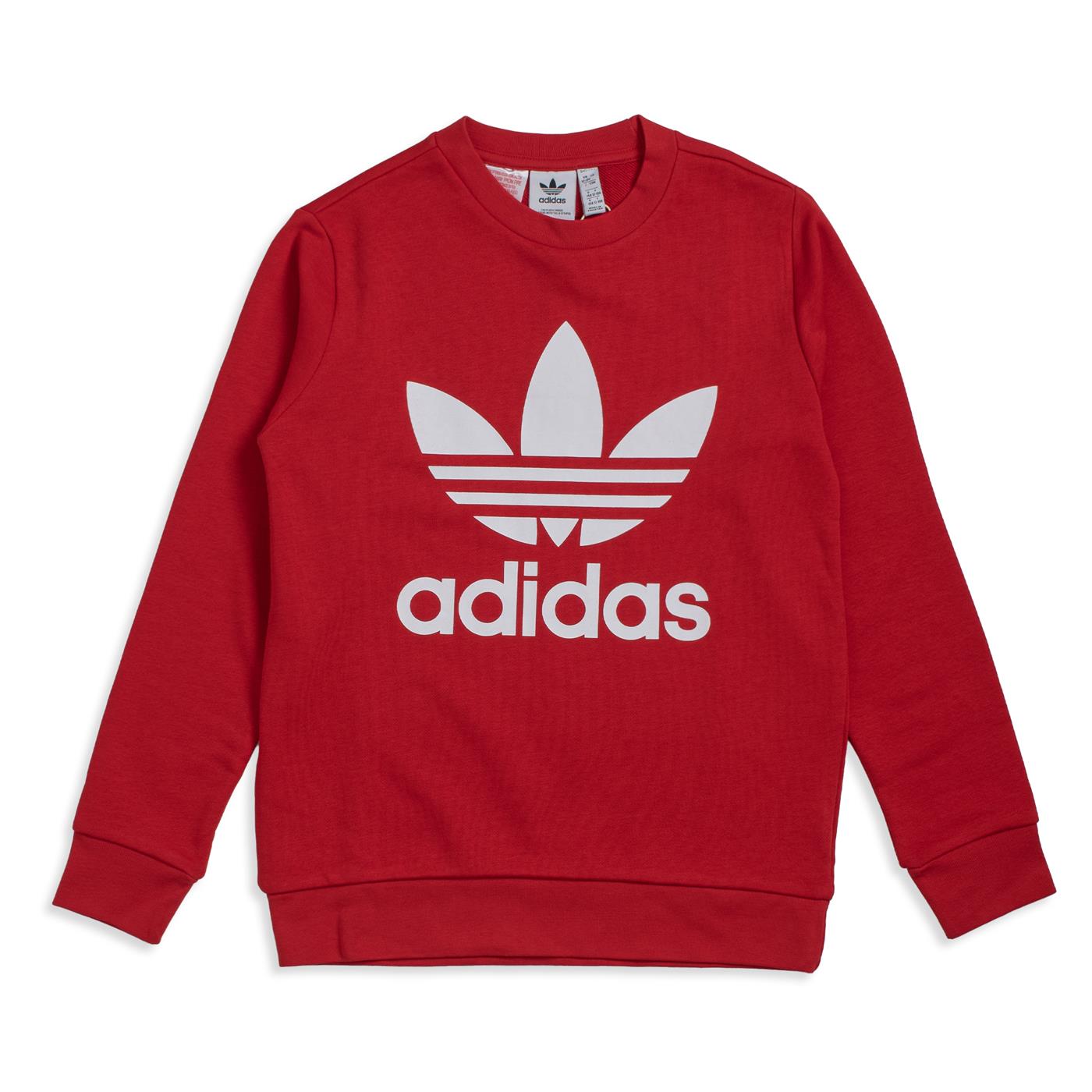 Adidas Originals Trefoil Crew Better Scarlet - IB9974