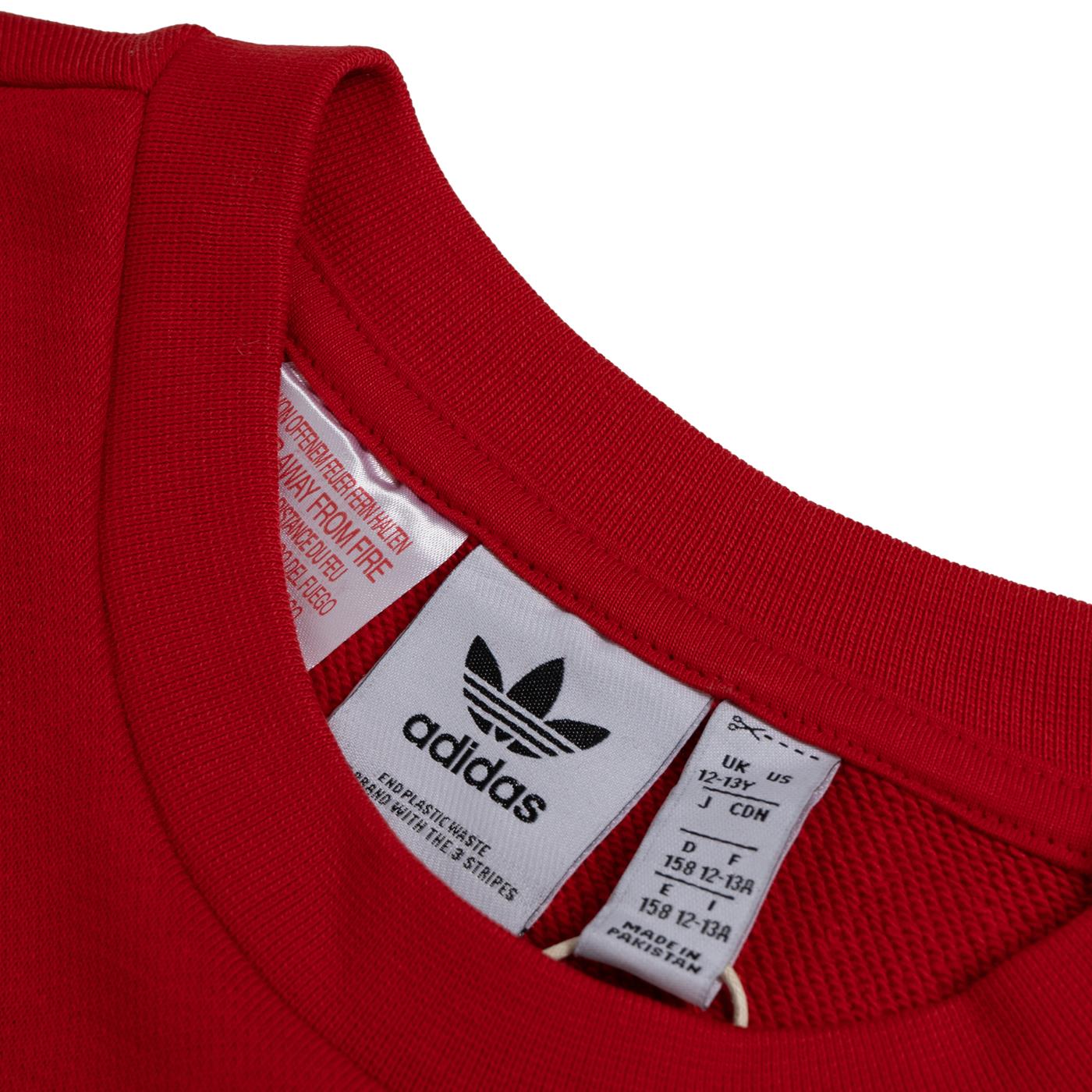 Adidas Originals Trefoil Crew Better Scarlet - IB9974
