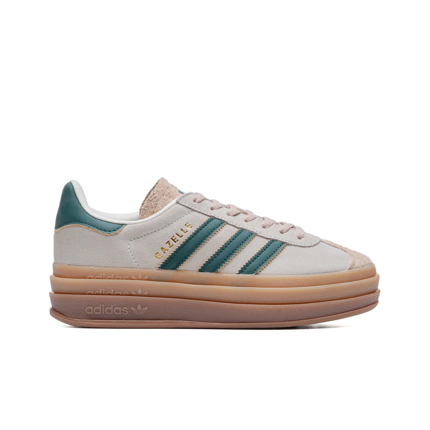 Adidas Originals Gazelle Bold W Cream White/Collegiate Green - ID7056