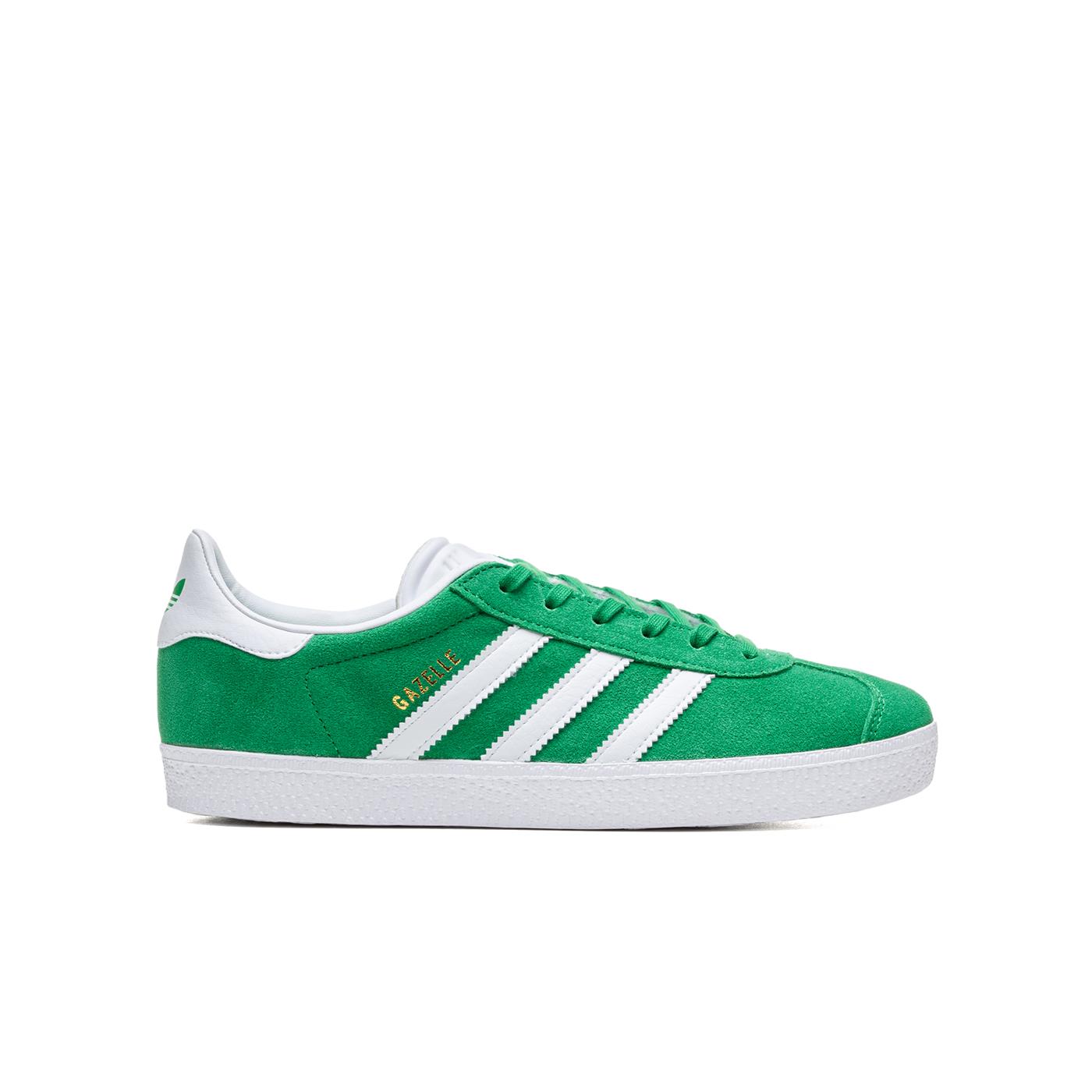Adidas Originals Gazelle J Green/Ftwr White/Gold Metallic - IE5612