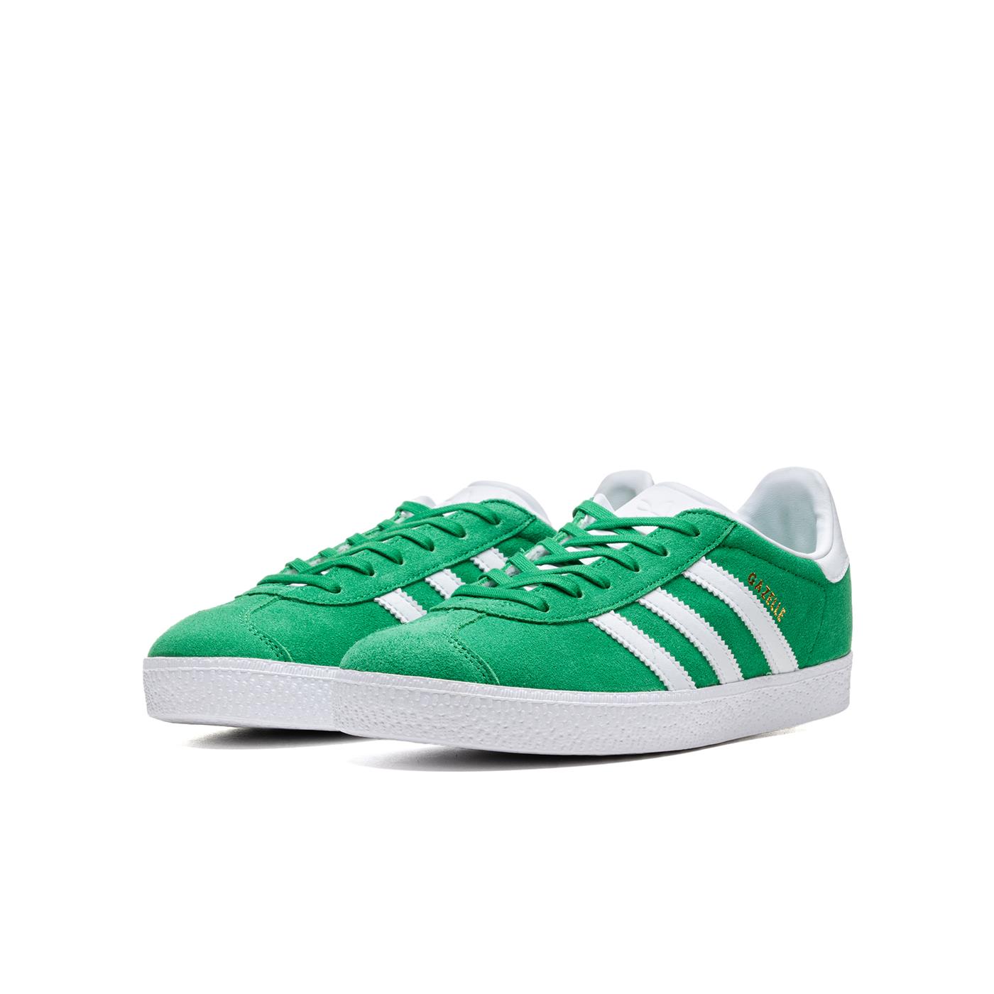 Adidas Originals Gazelle J Green/Ftwr White/Gold Metallic - IE5612