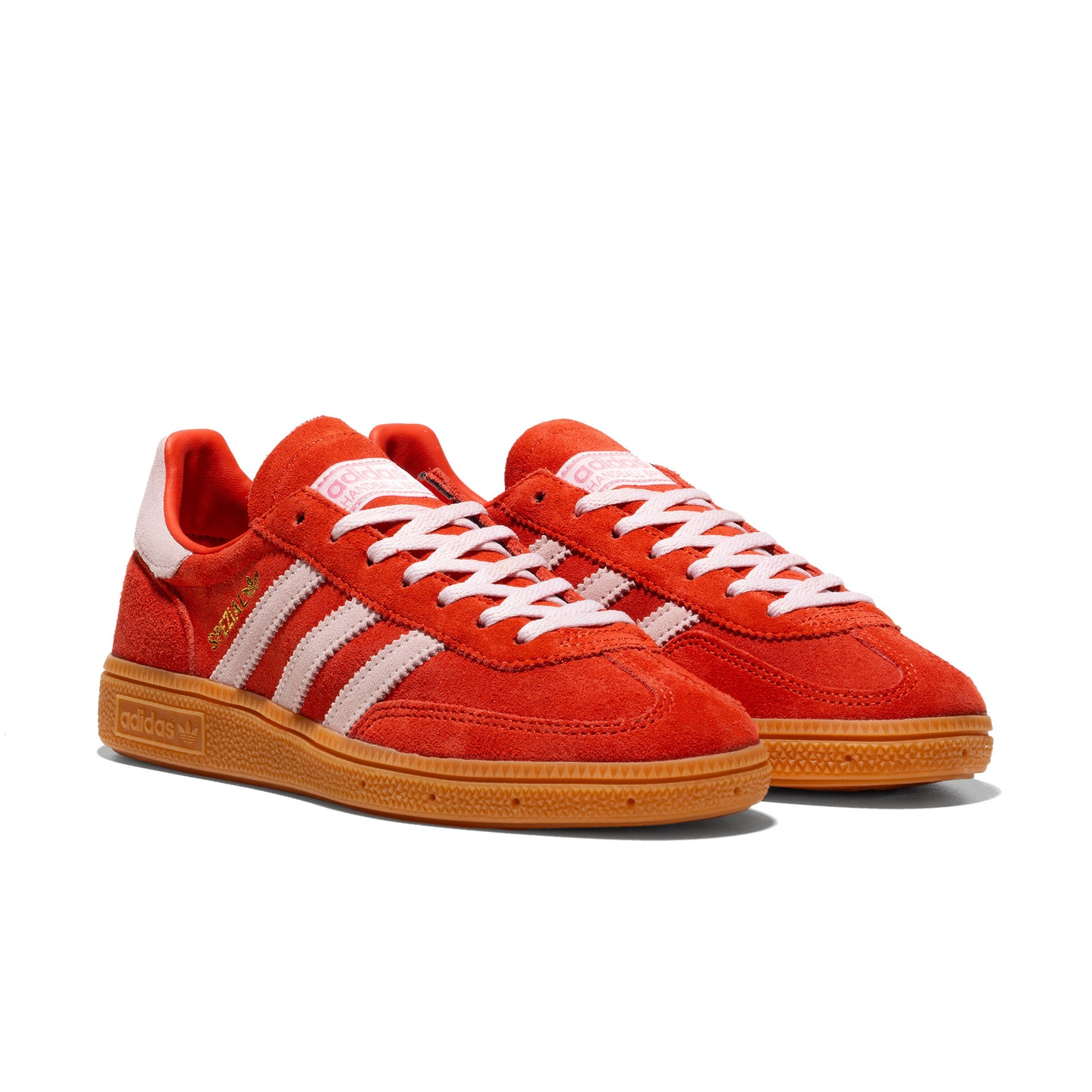 Adidas Originals Handball Spezial W Rojo ladrillo/Rosa claro/Goma