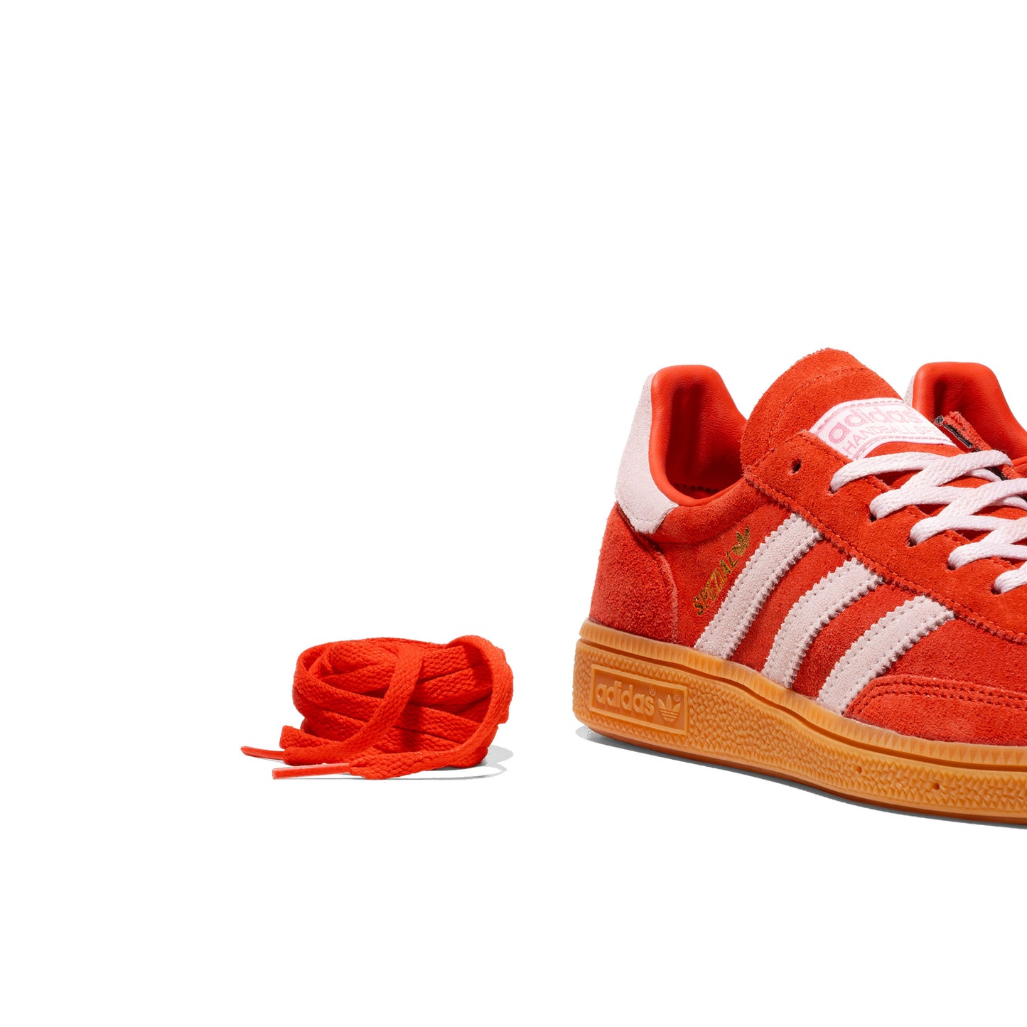 Adidas Originals Handball Spezial W Rojo ladrillo/Rosa claro/Goma