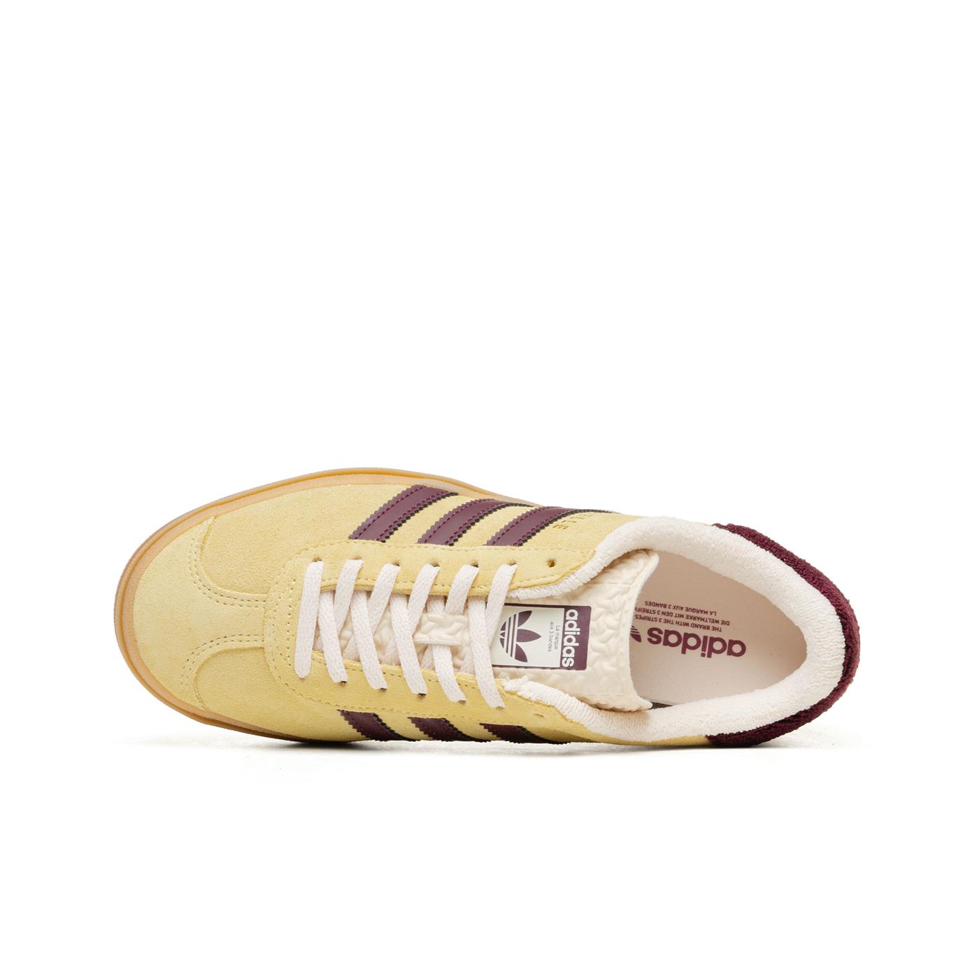 Adidas Originals Gazelle Bold W Almost Yellow/Maroon/White - IF5937