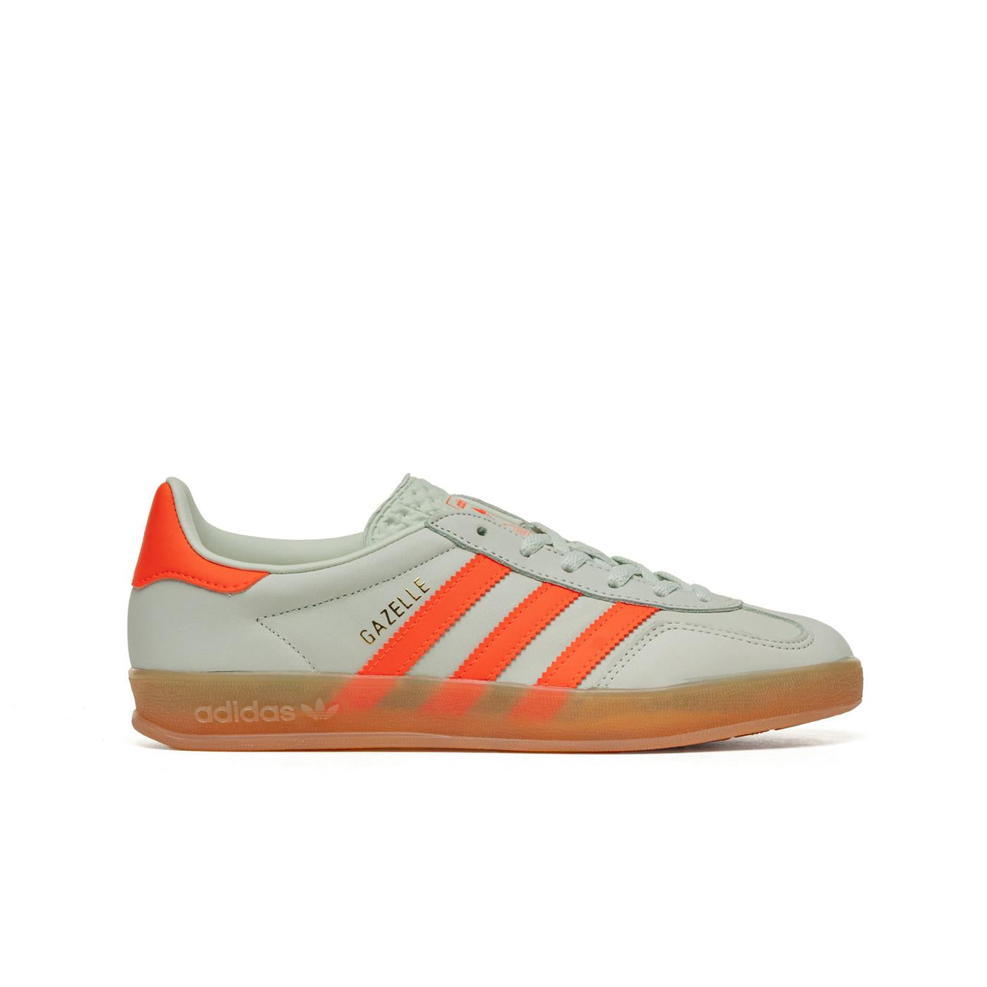 Adidas Originals Gazelle Indoor W Linen Green/Solar Orange - IF6982