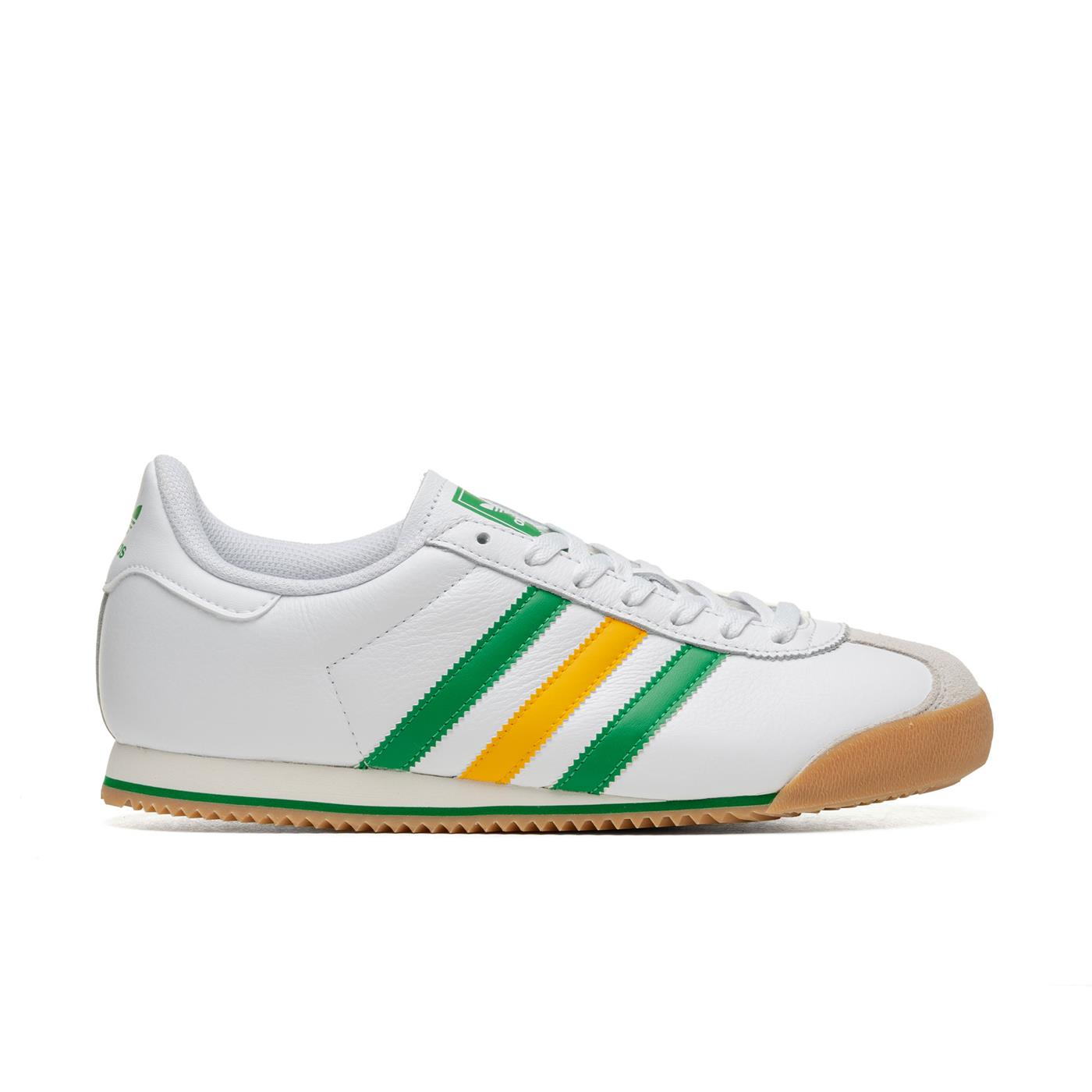 Adidas Originals K 74 Cloud White/Crew Yellow/Green - Main Image