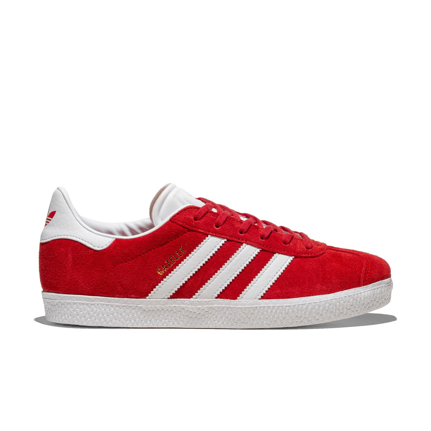Adidas Originals Gazelle J Better Scarlet/Ftwr White/Gold - IF9804