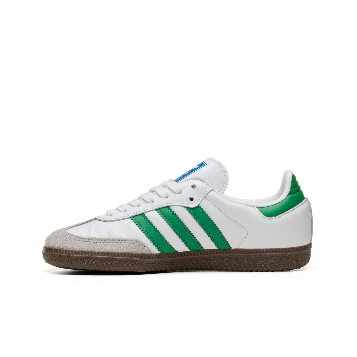 Adidas Originals Samba OG Cloud White/Green/Gum5 - IG1024