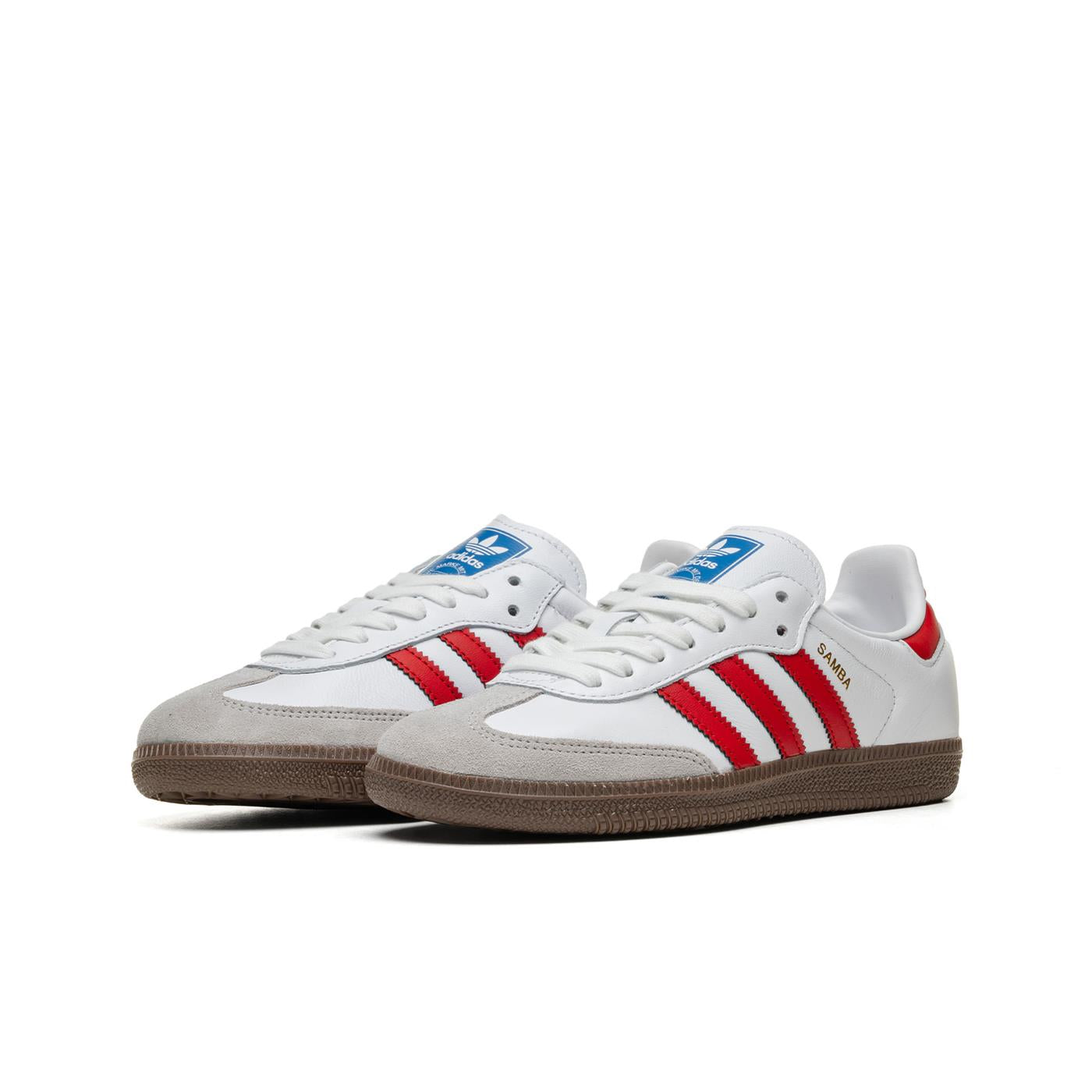 Adidas Originals Samba OG Cloud White/Better Scarlet/Supplie - IG1025
