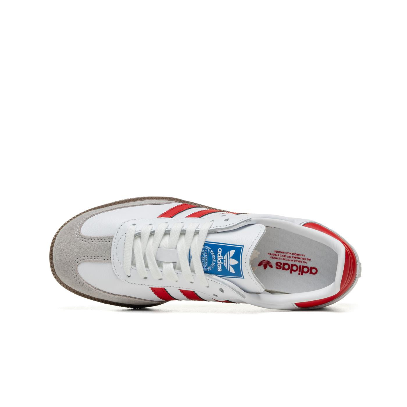 Adidas Originals Samba OG Cloud White/Better Scarlet/Supplie - IG1025