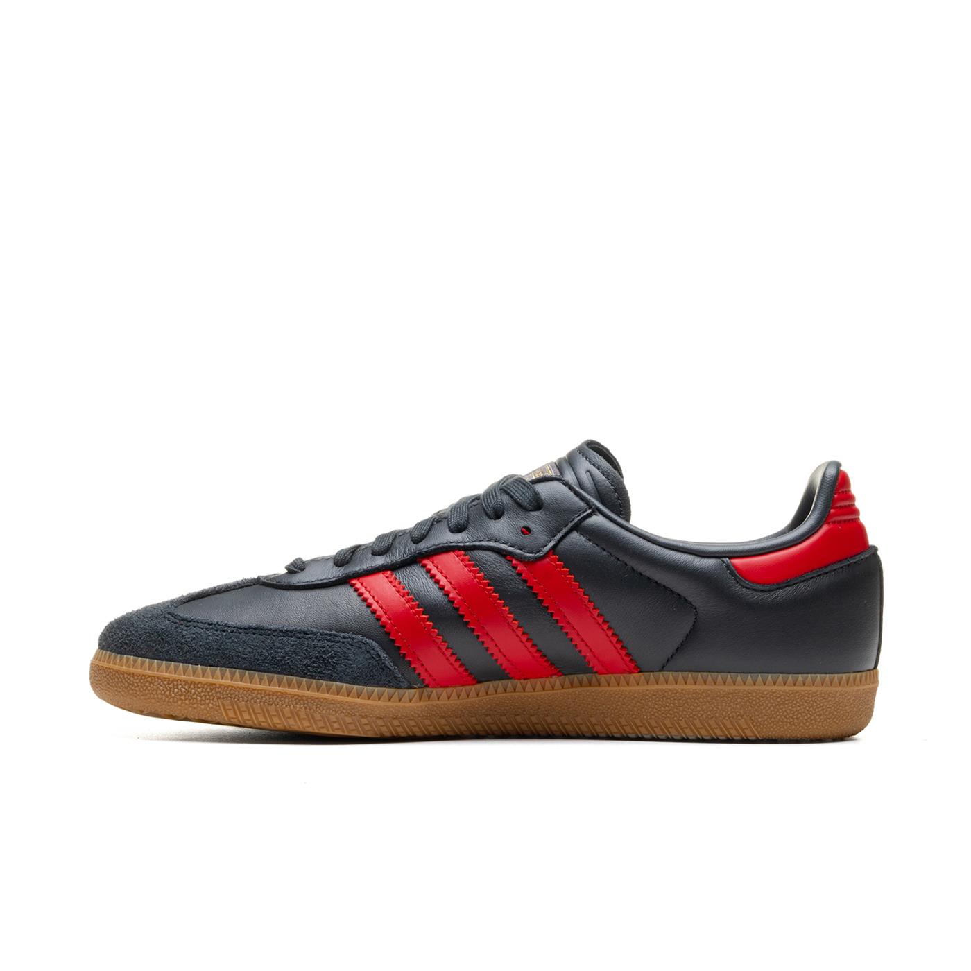 Adidas Originals Samba OG Carbon/Better Scarlet/Gum - IG6173