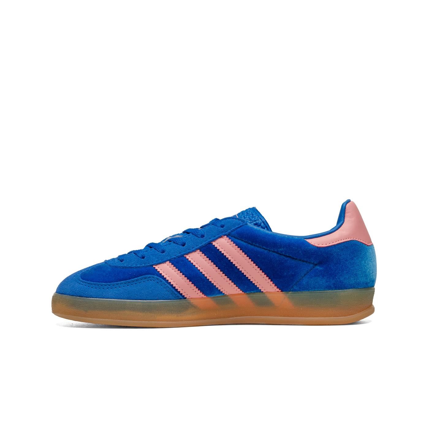 Adidas Originals Gazelle Indoor W Blue/Semi Pink Spark/Gum - IG6785