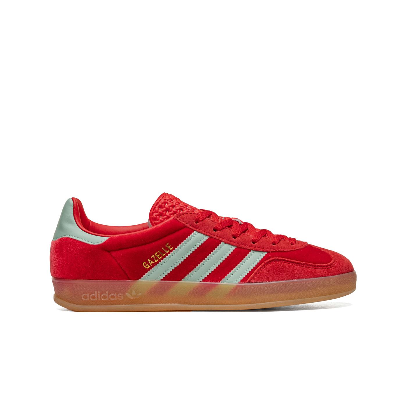 Adidas Originals Gazelle Indoor W Better Scarlet/Hazy Green - IG6786