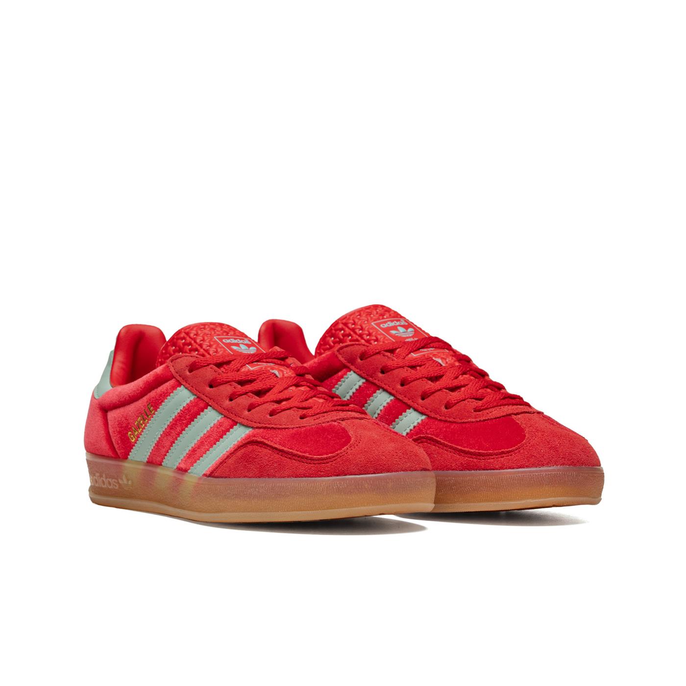 Adidas Originals Gazelle Indoor W Better Scarlet/Hazy Green - IG6786