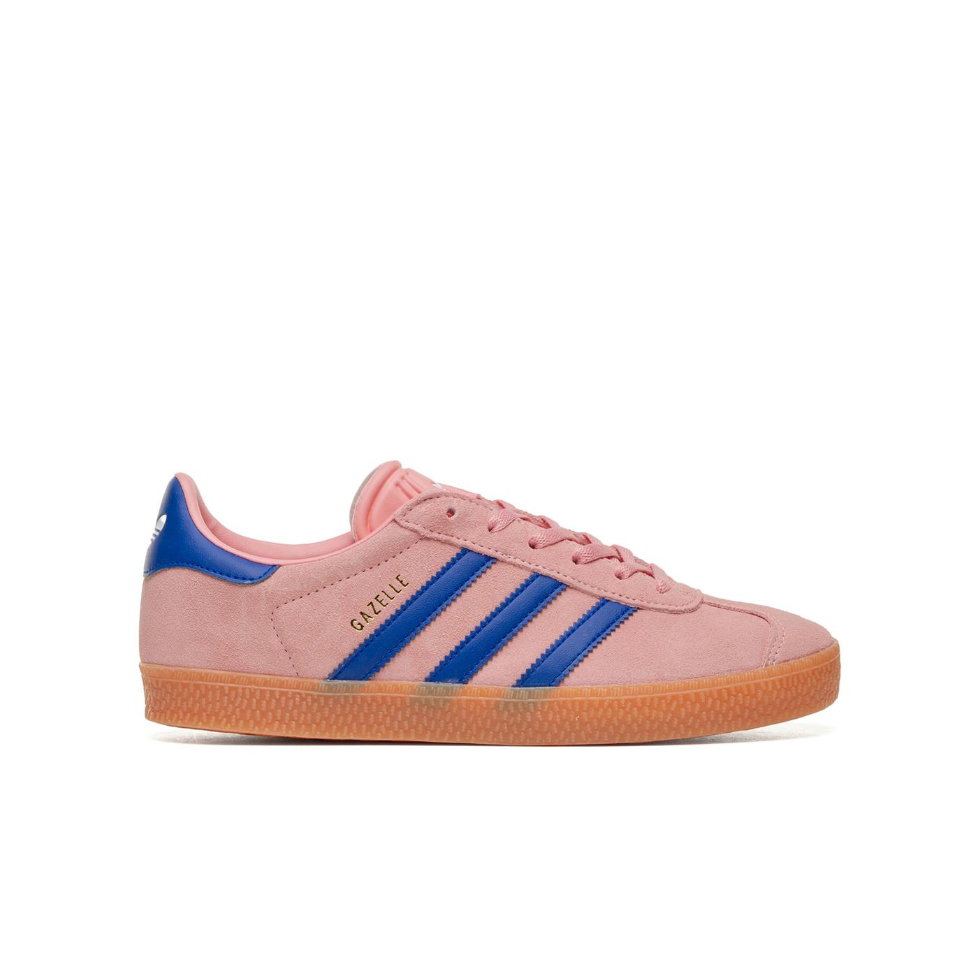 Adidas Originals Gazelle J Semi Pink Spark/Lucid Blue/Blue - IG9153