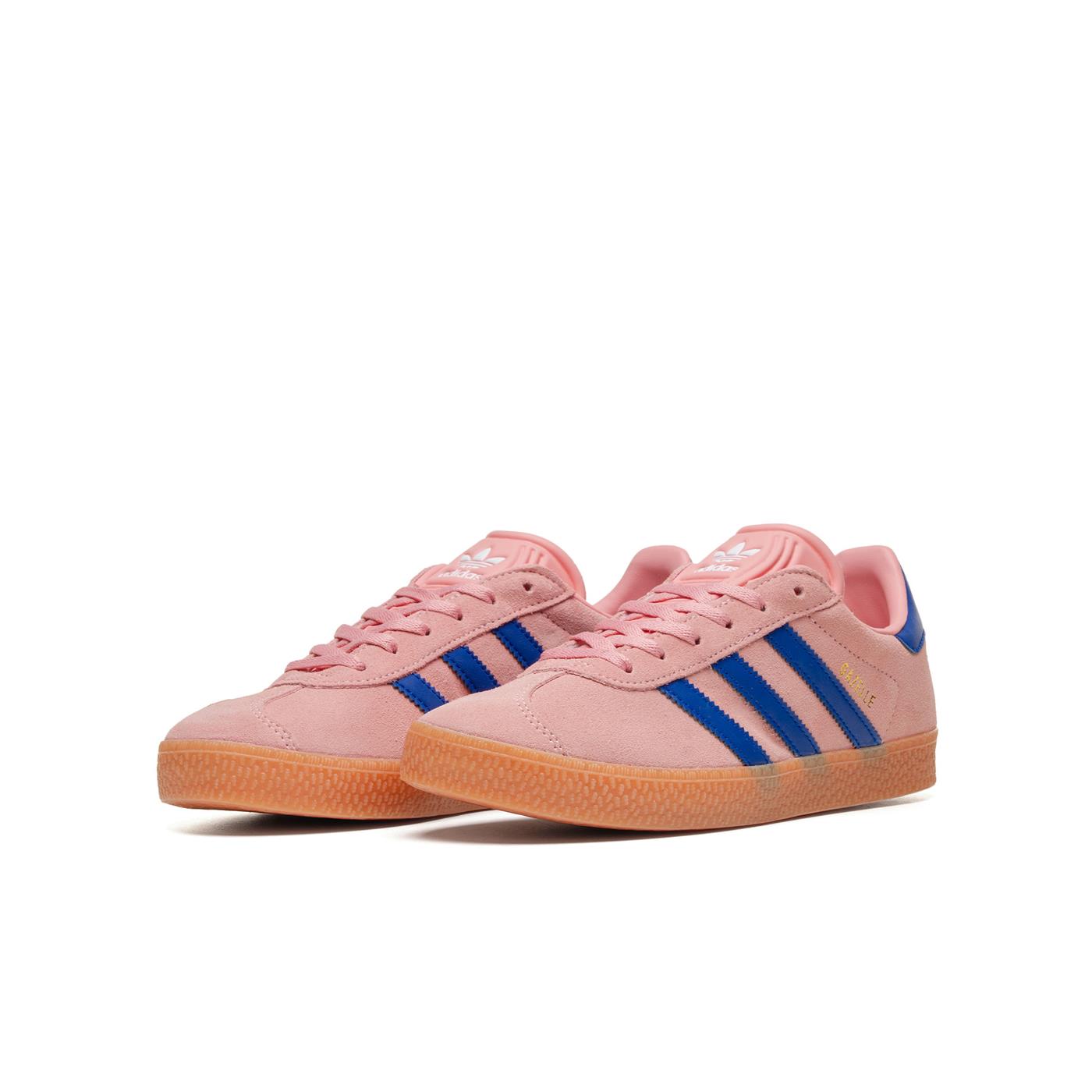 Adidas Originals Gazelle J Semi Pink Spark/Lucid Blue/Blue - IG9153
