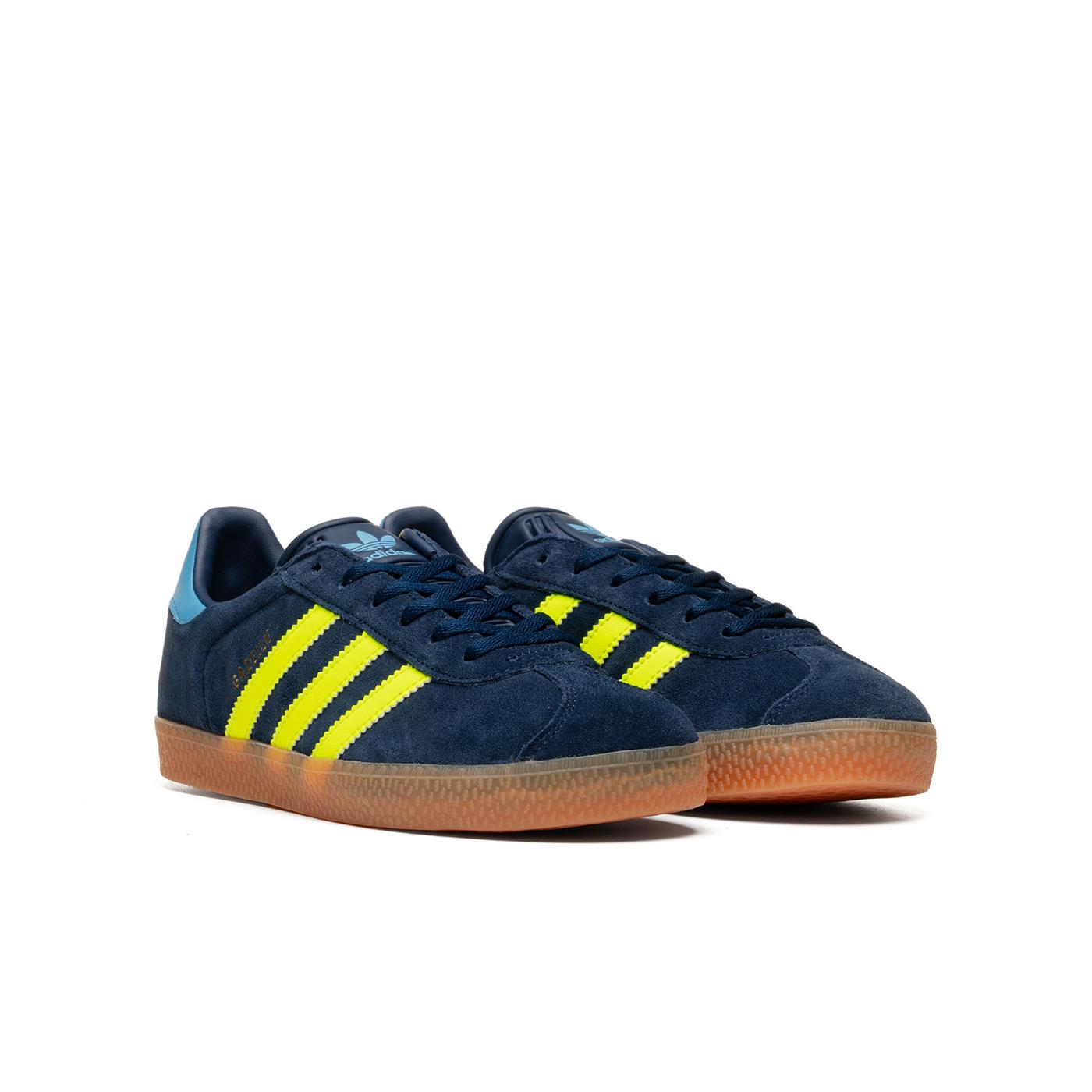 Adidas Originals Gazelle J Night Indigo/Solar Yellow - IH2795