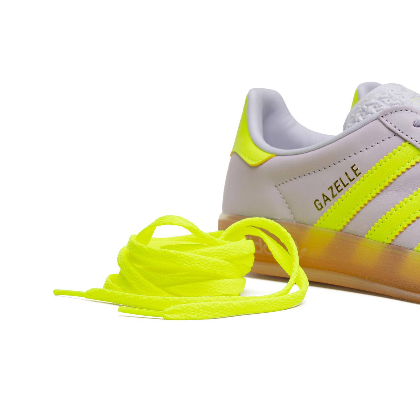 Adidas Originals Gazelle Indoor W Silver Dawn/Solar Yellow - IH5492