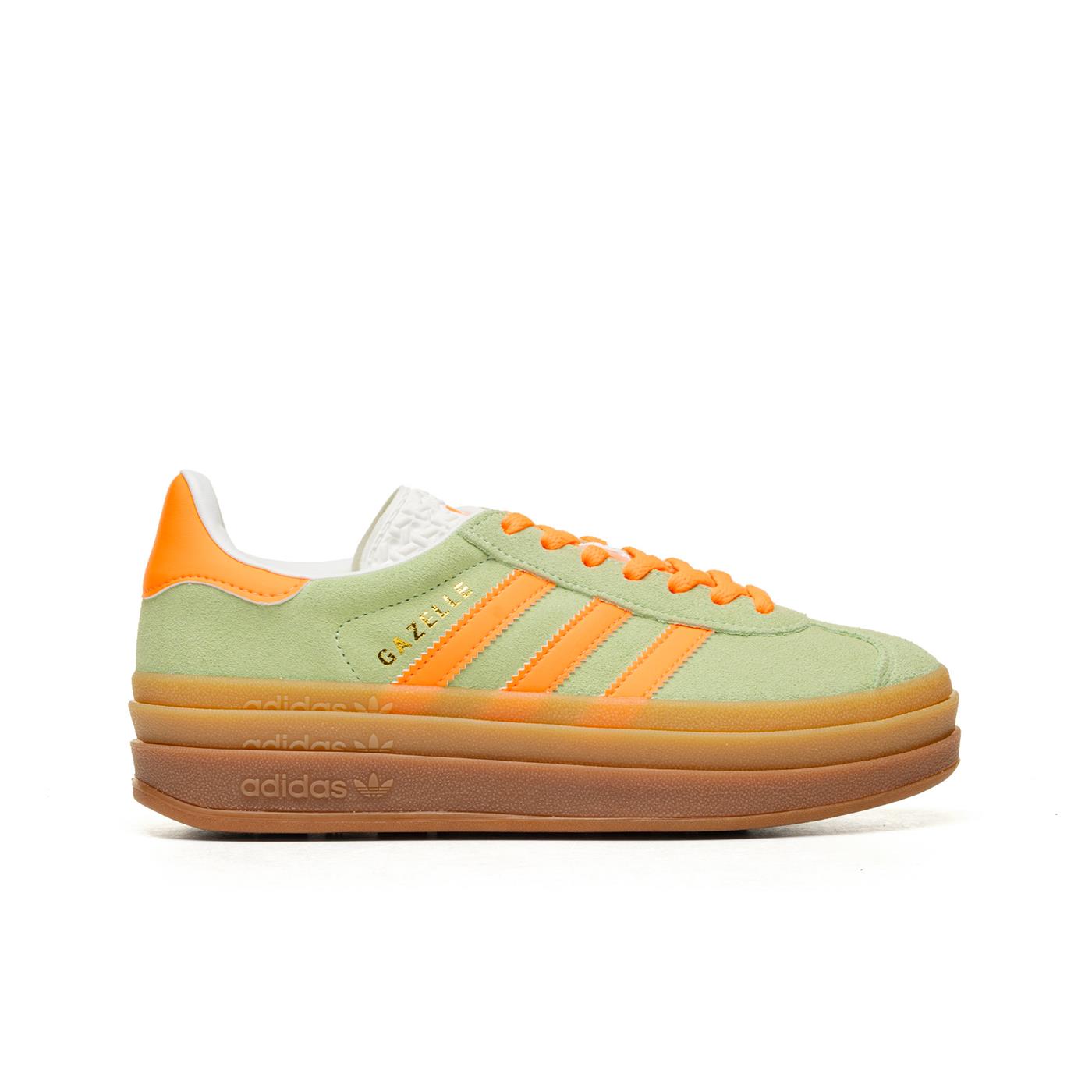Adidas Originals Gazelle Bold W Semi Green Spark/Orange  - IH7495
