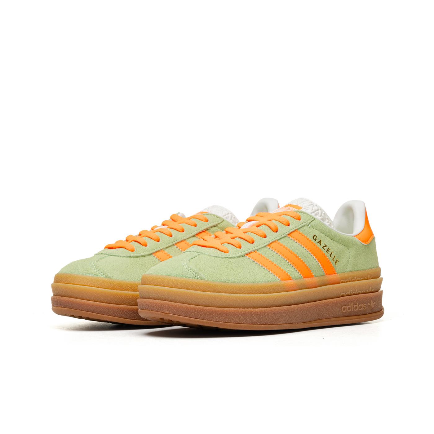 Adidas Originals Gazelle Bold W Semi Green Spark/Orange  - IH7495