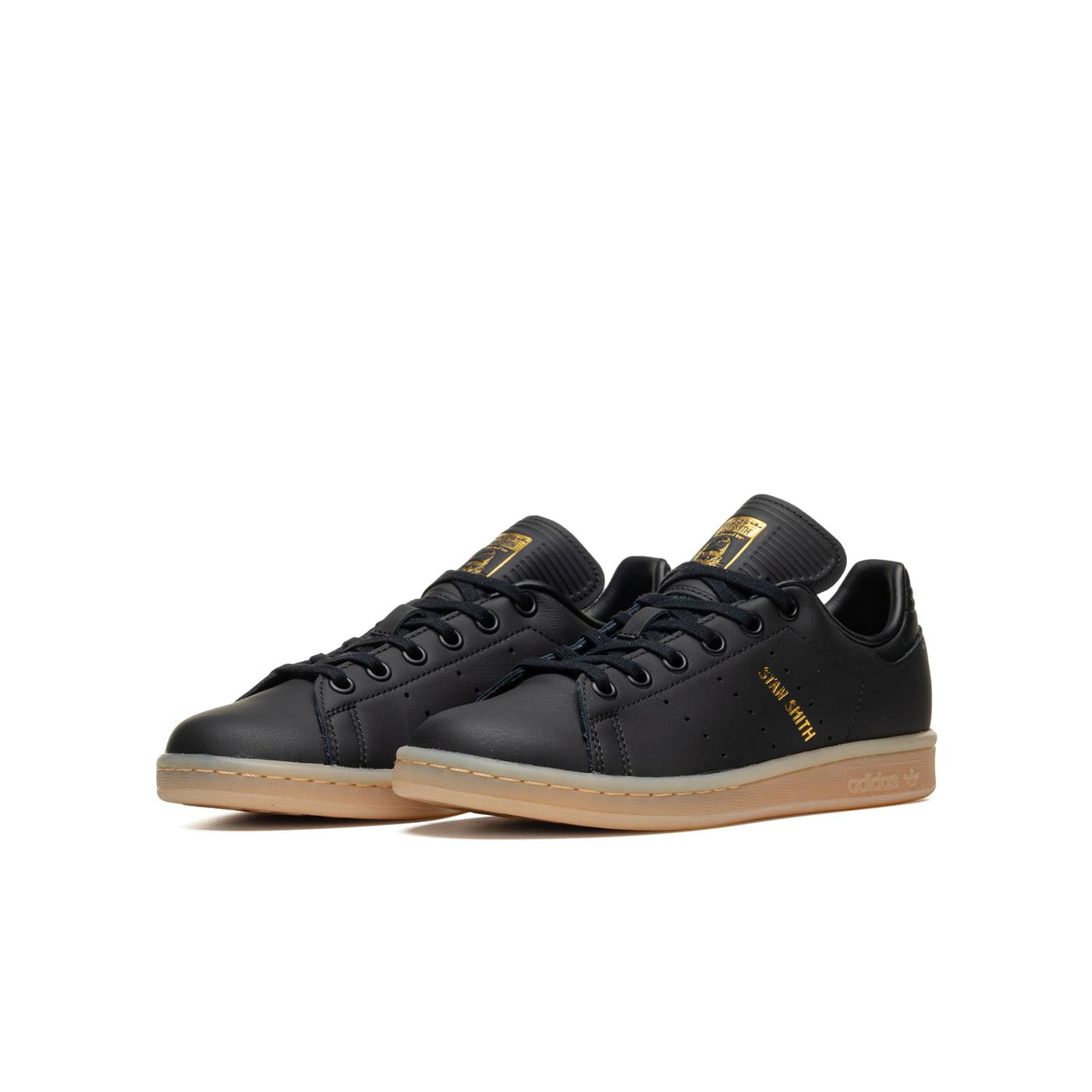 Adidas Originals Stan Smith J Core Black/Core Black/Gum - II0009