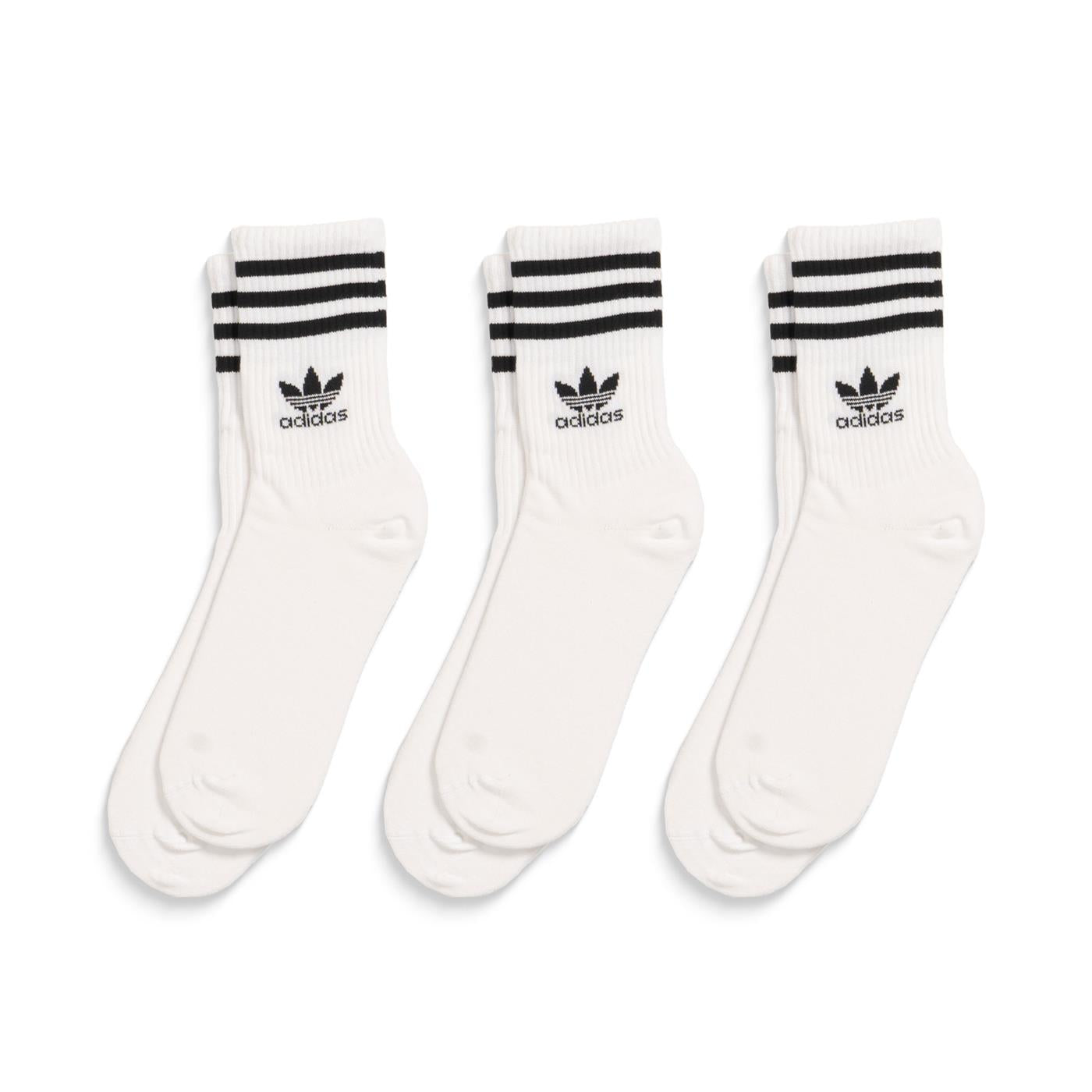Adidas Originals Mid Cut Crew Sock White - IJ0733