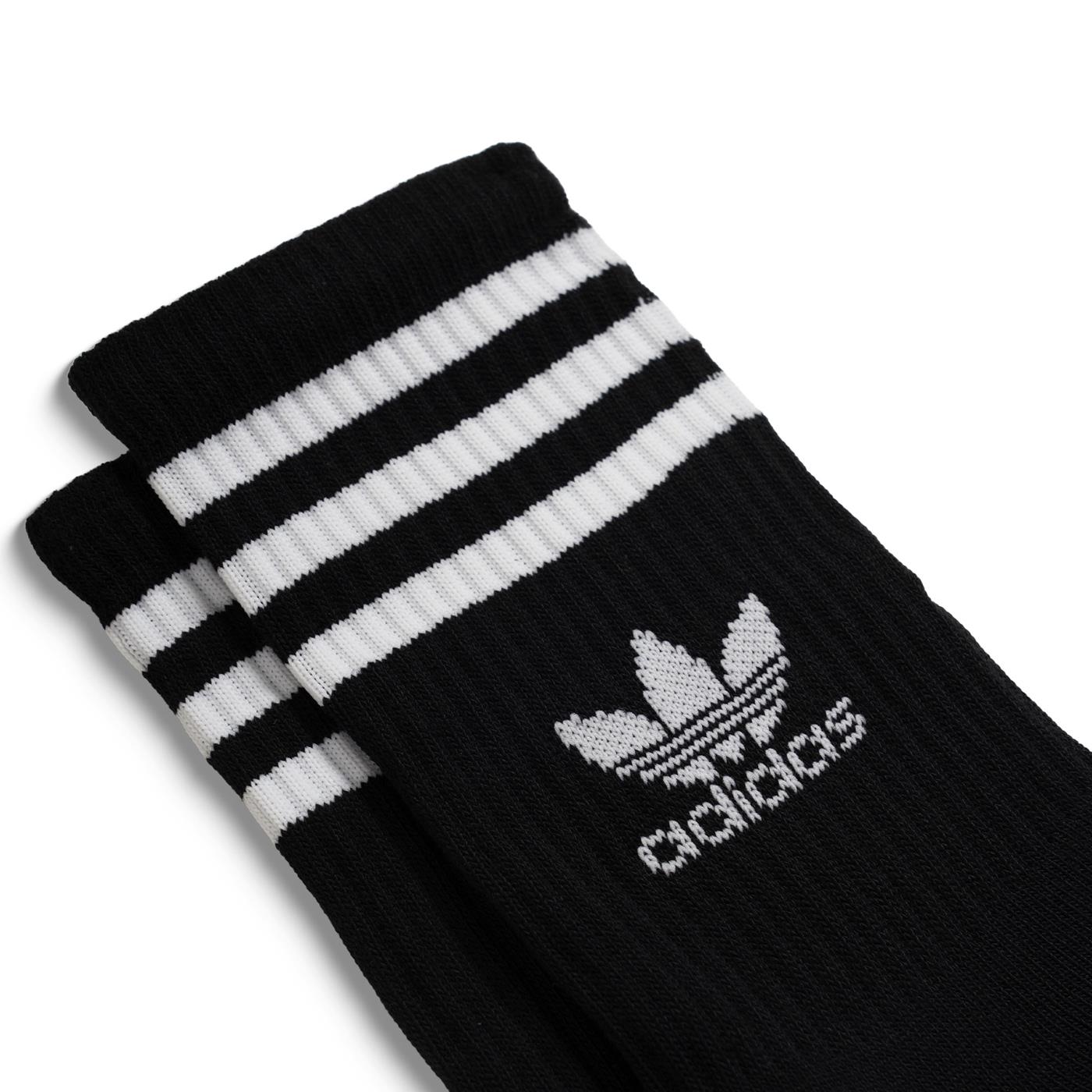 Adidas Originals Crew Sock 3Stripes Black - IL5022