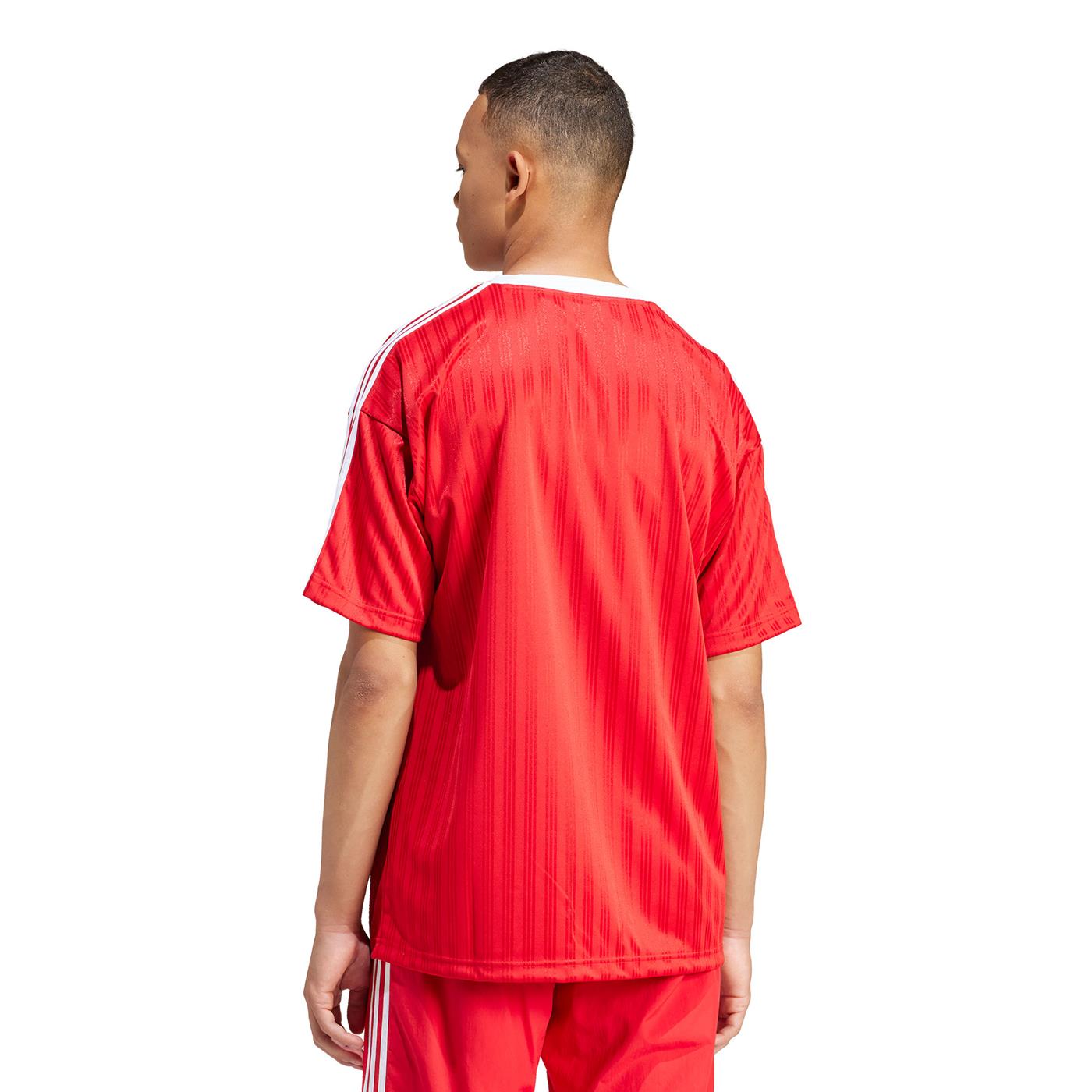 Adidas Originals Adicolor Poly Tee Better Scarlet/White - IM9458