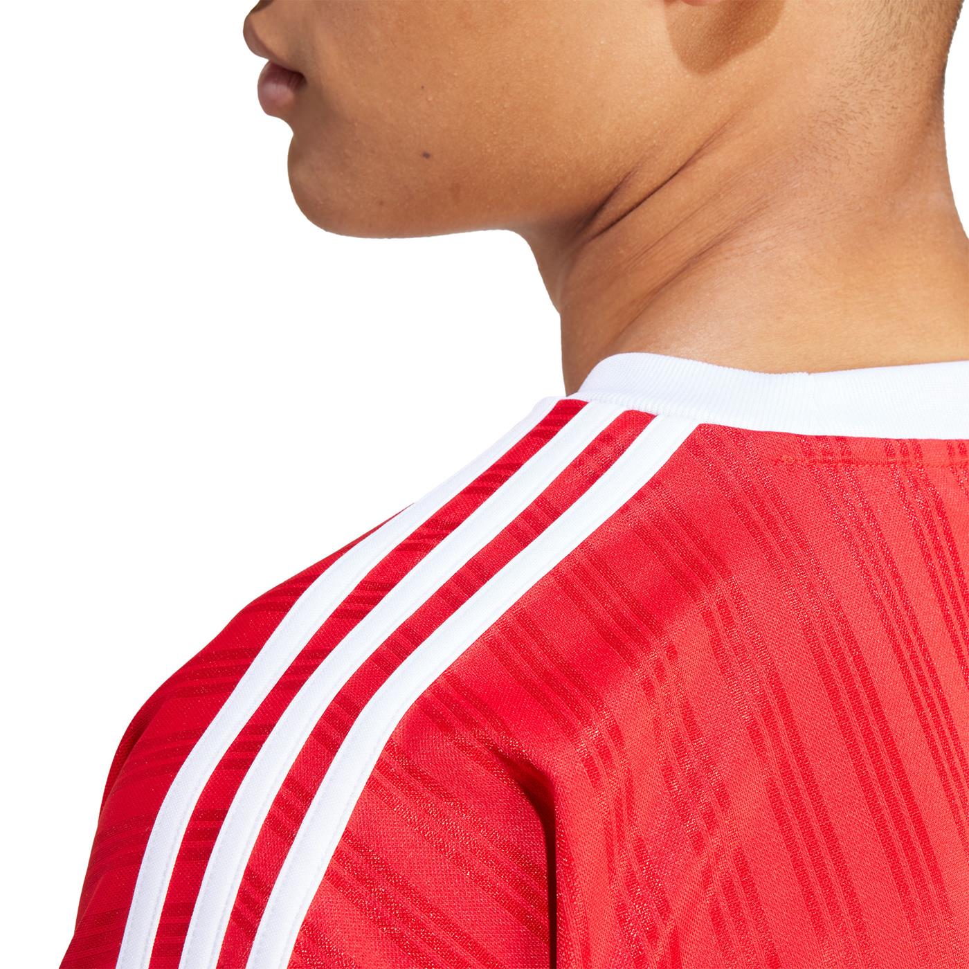 Adidas Originals Adicolor Poly Tee Better Scarlet/White - IM9458