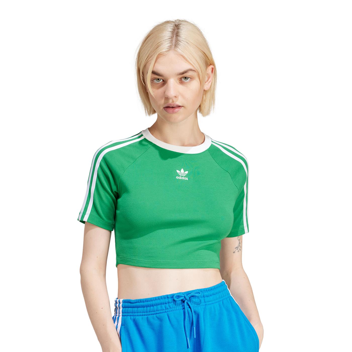 Adidas Originals 3 S Baby Tee Green - IP0666