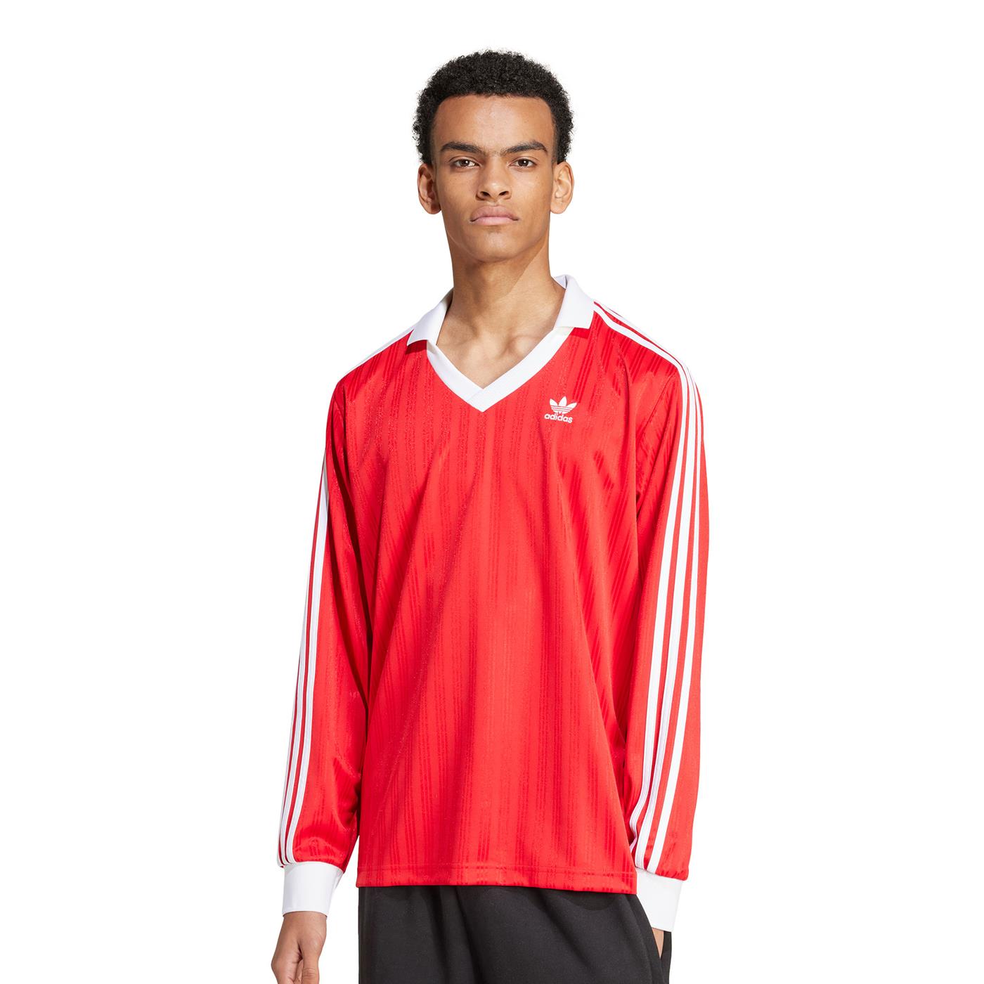 Adidas Originals Piqué LS Jersey Better Scarlet - IX5226