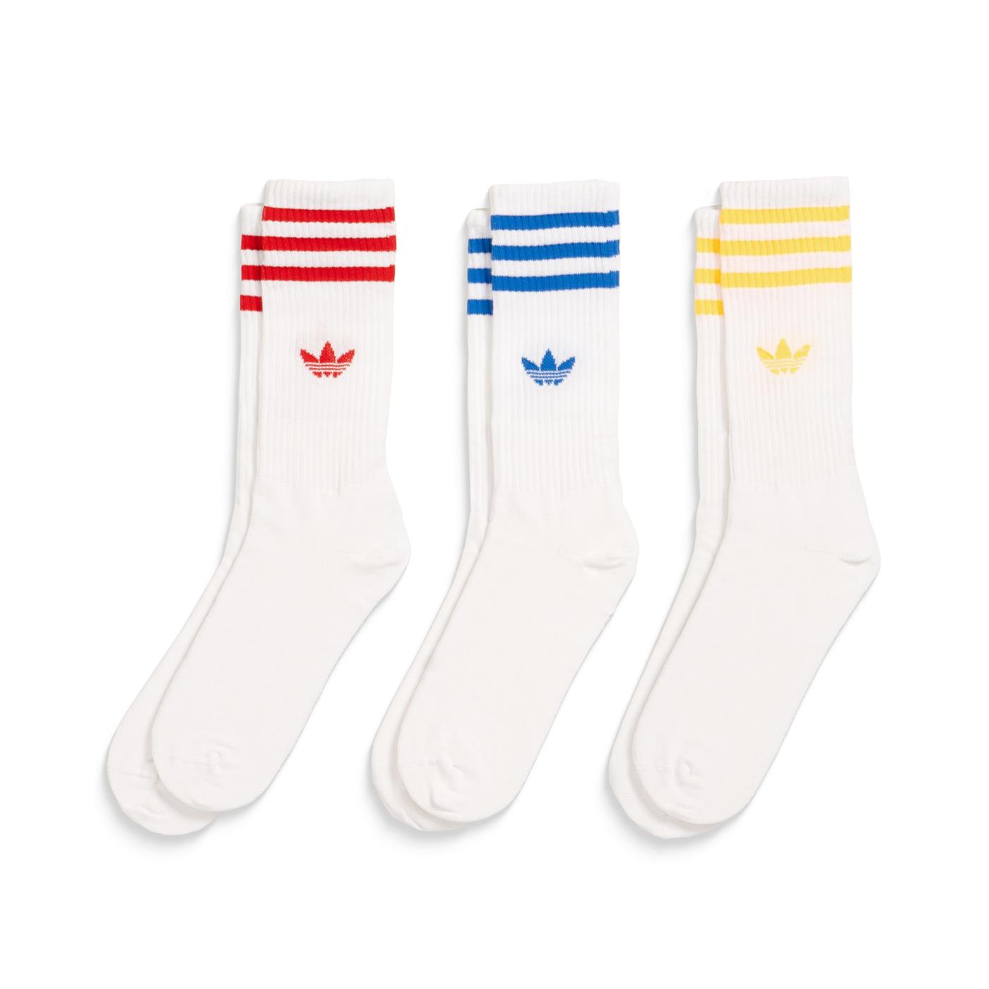 Adidas Originals High Crew Sock White/Blue/Spark - IX7504