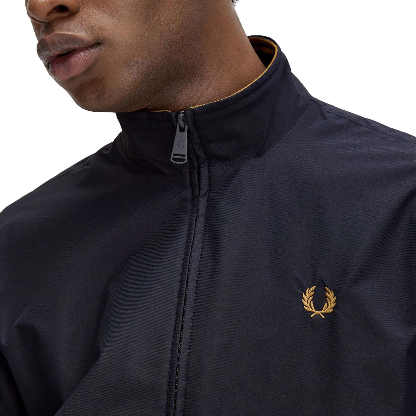 Fred Perry Brentham Jacket Navy - J2660-248