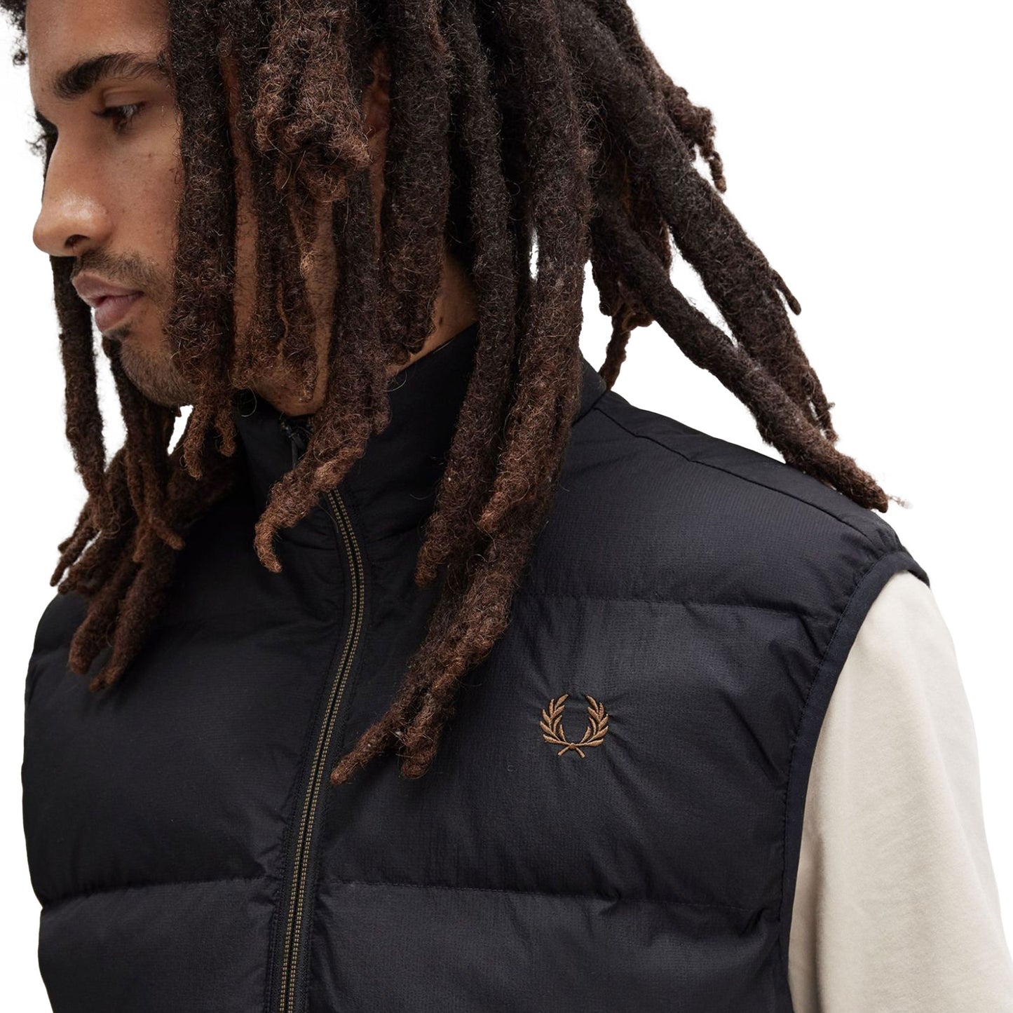 Fred Perry Insulated Gilet Black