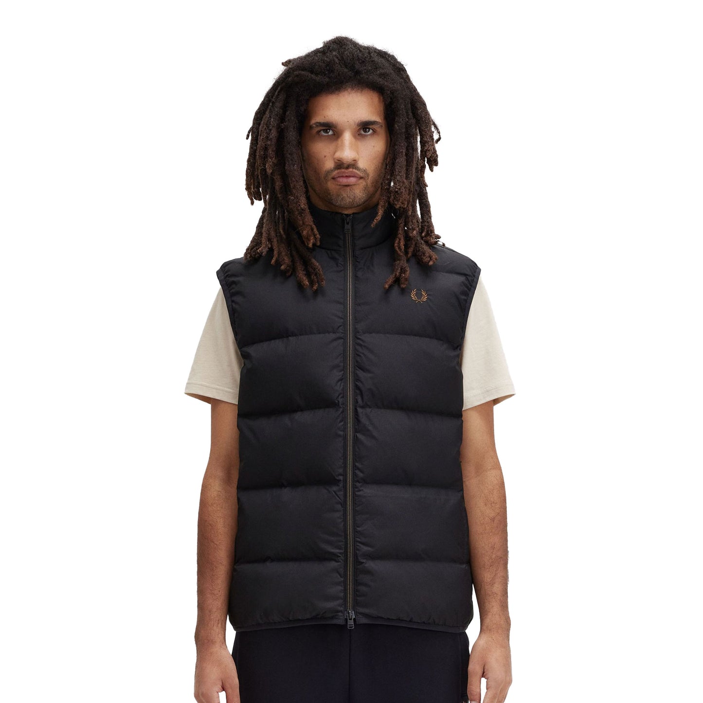 Fred Perry Insulated Gilet Black