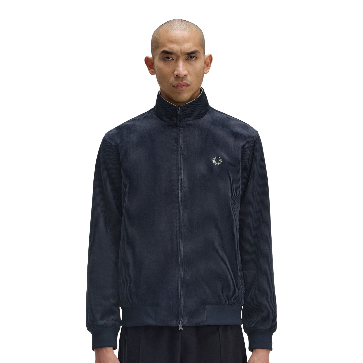 Fred Perry Cord Brentham Jacket Navy - J8546-608