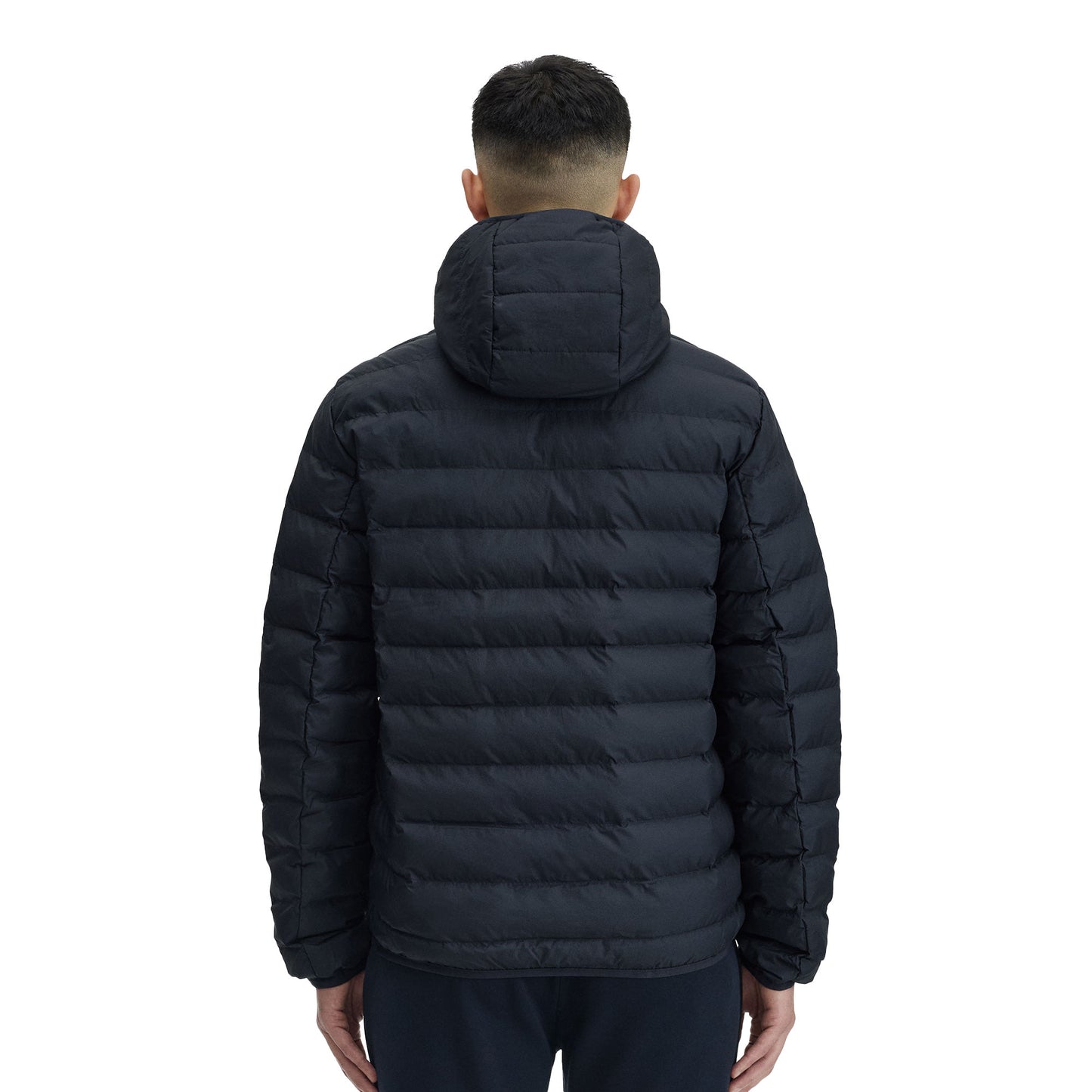 Fred Perry Hooded Insulated Jacket Navy