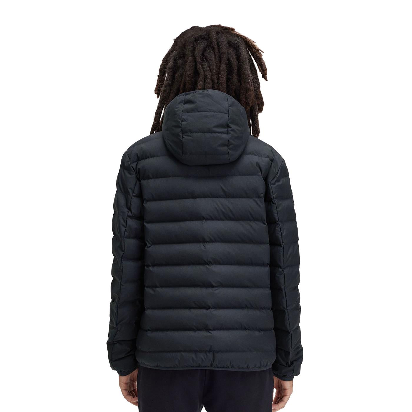 Fred Perry Hooded Insulated Jacket Navy - J8553-608
