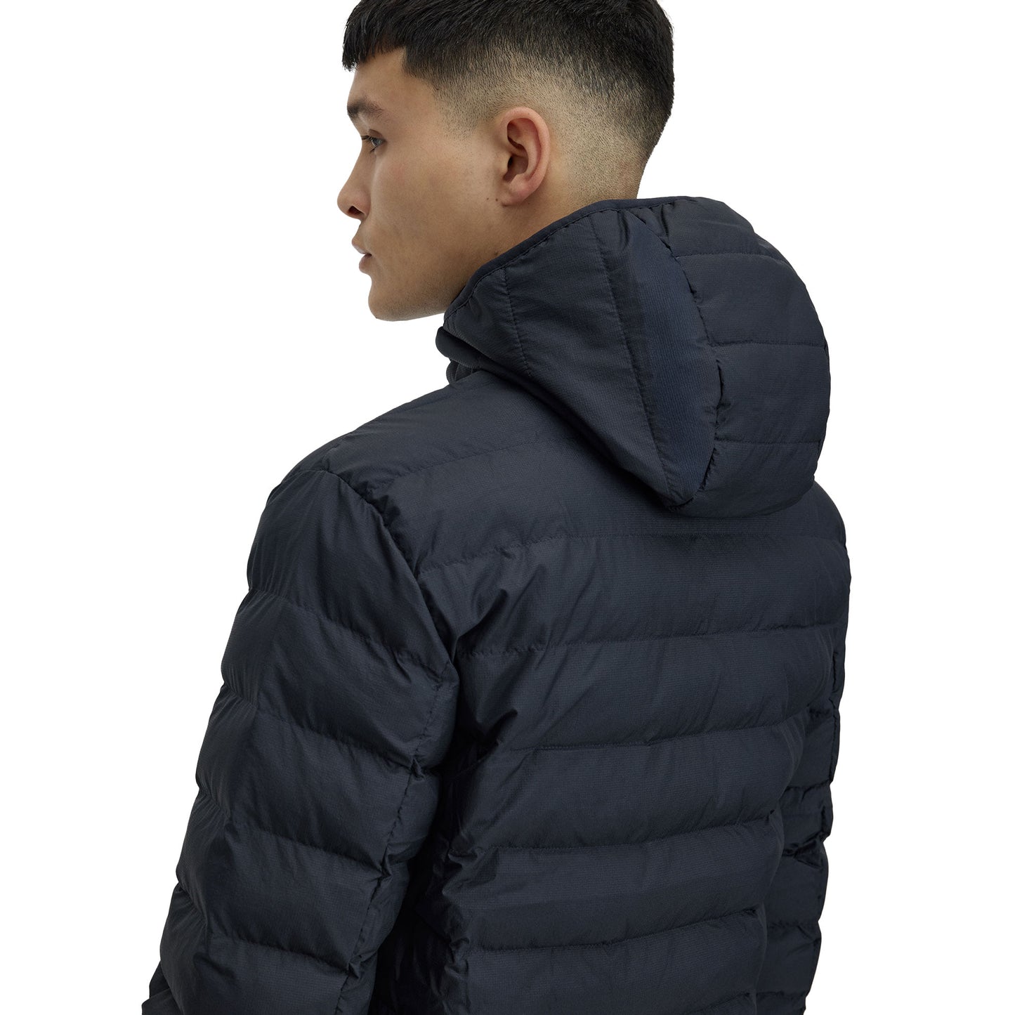 Fred Perry Hooded Insulated Jacket Navy