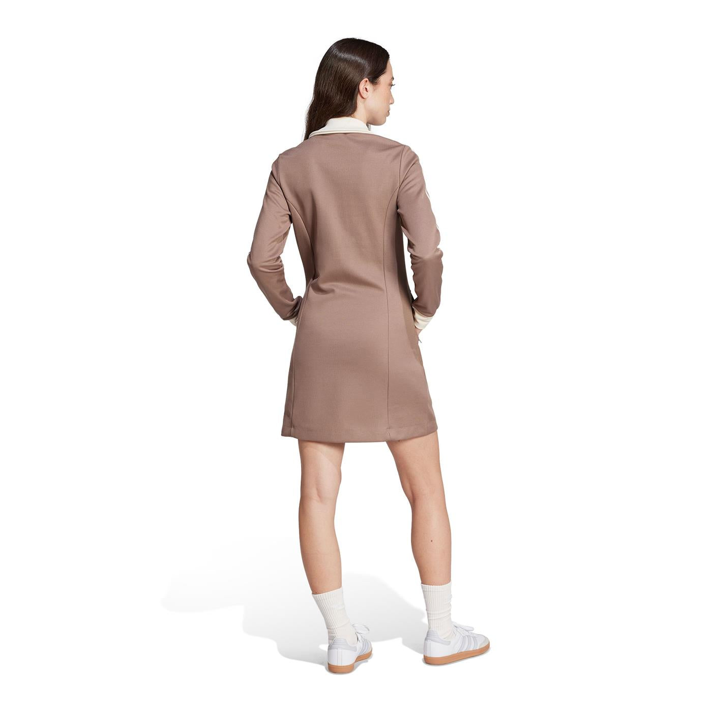 Adidas Originals 3S Track Dress Trace Brown - JC5779