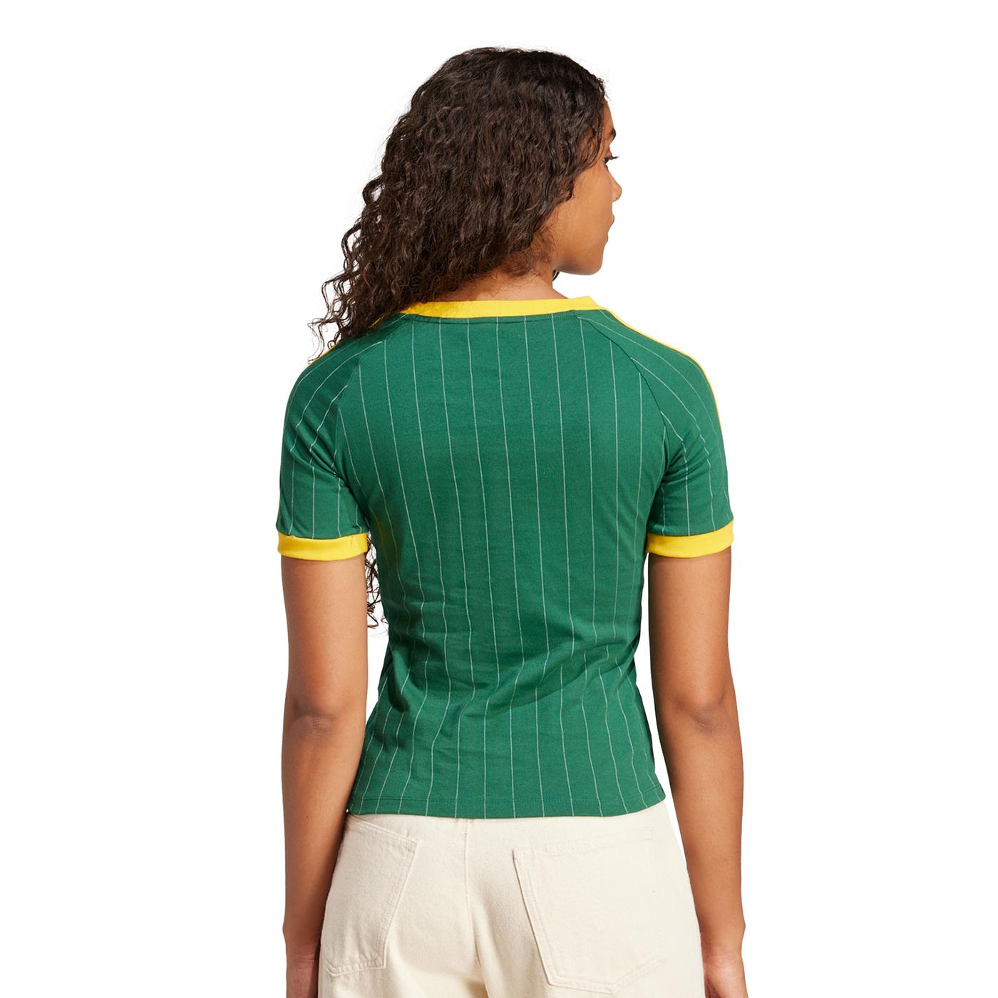 Adidas Originals Graphic Cali Tee Collegiate Green/Off White  - JC7703